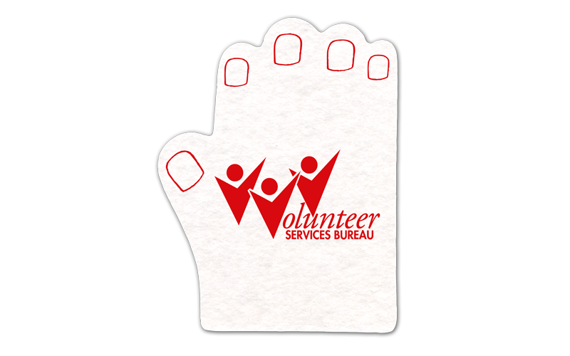 6" Hand Shammy Coaster