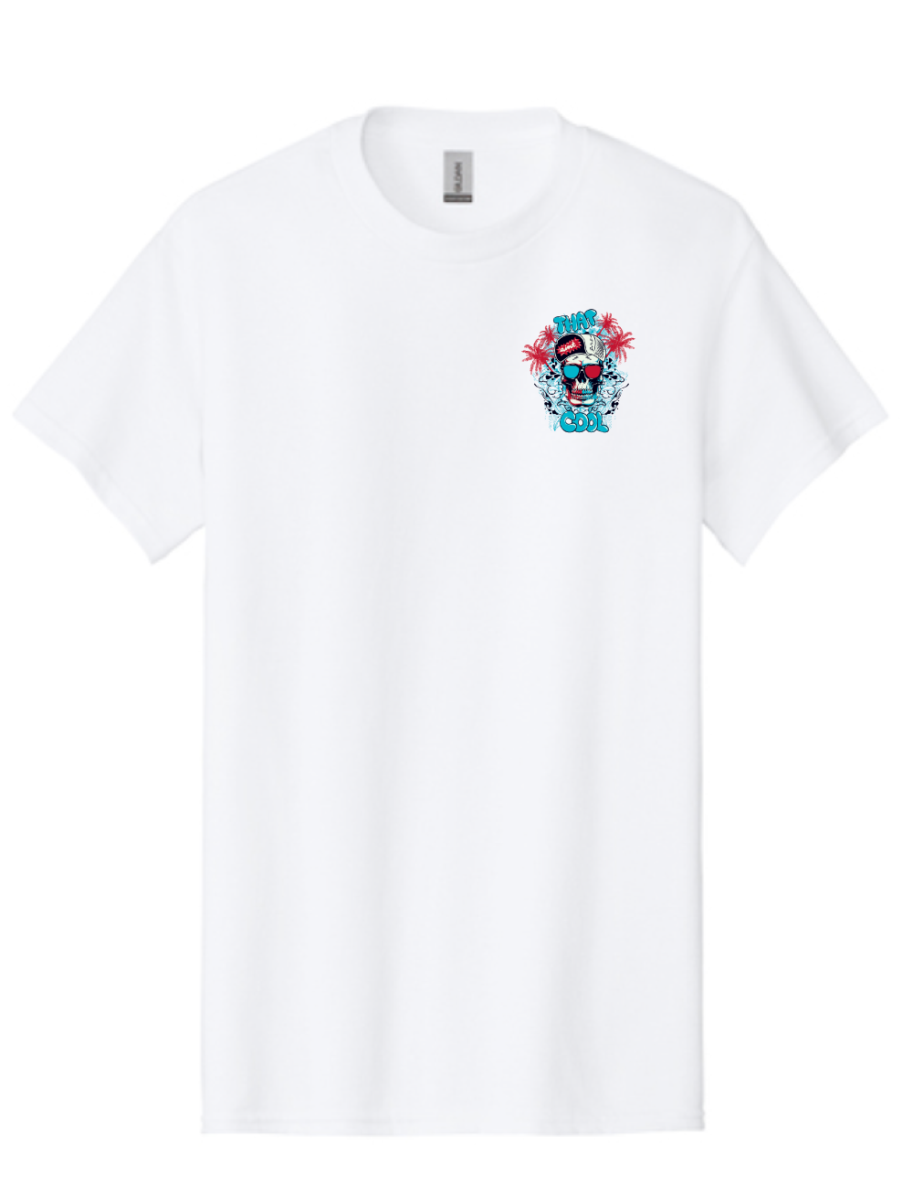 White 5.3 oz Heavy Cotton T-Shirt