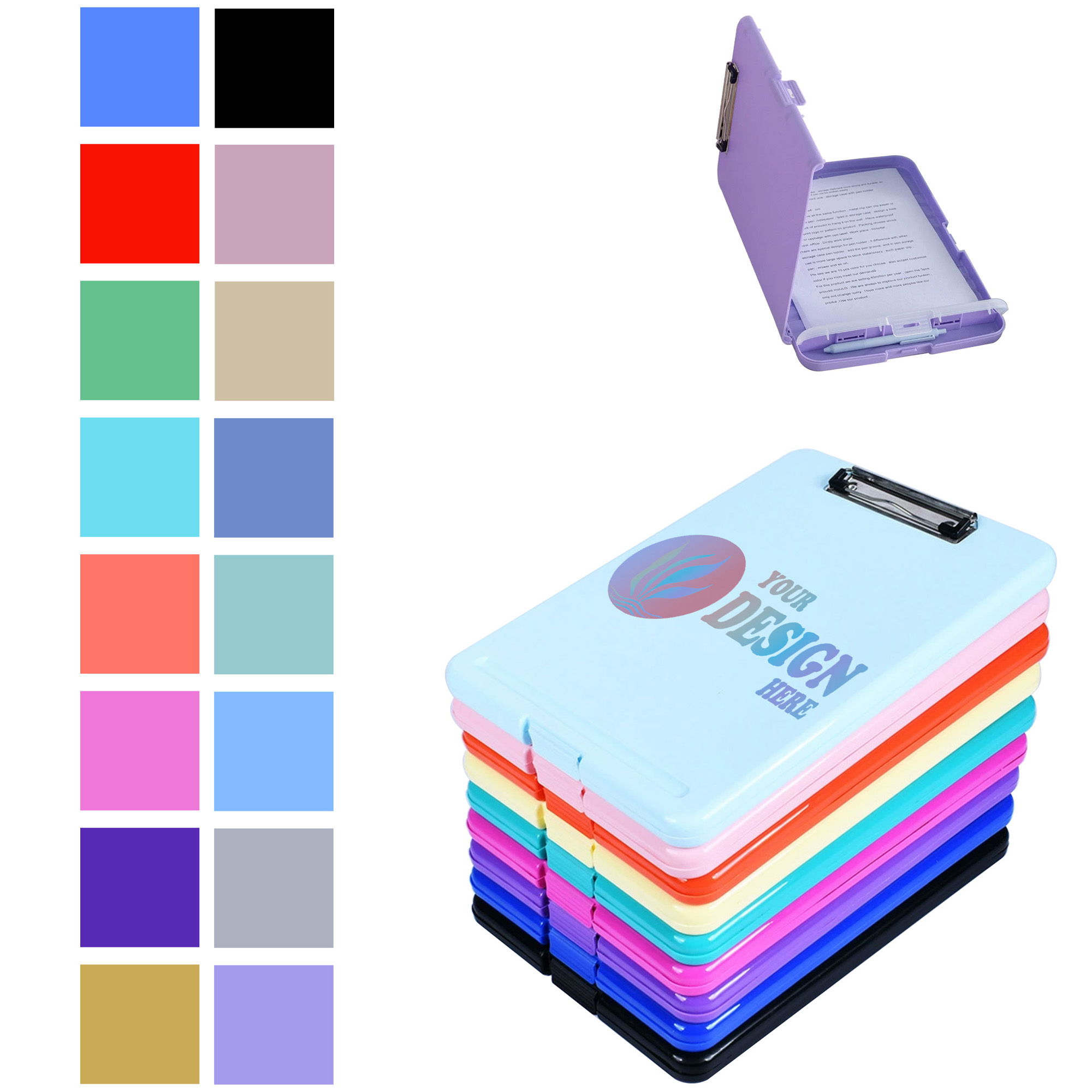 Custom A4 Clipboard with Pen Slot 1