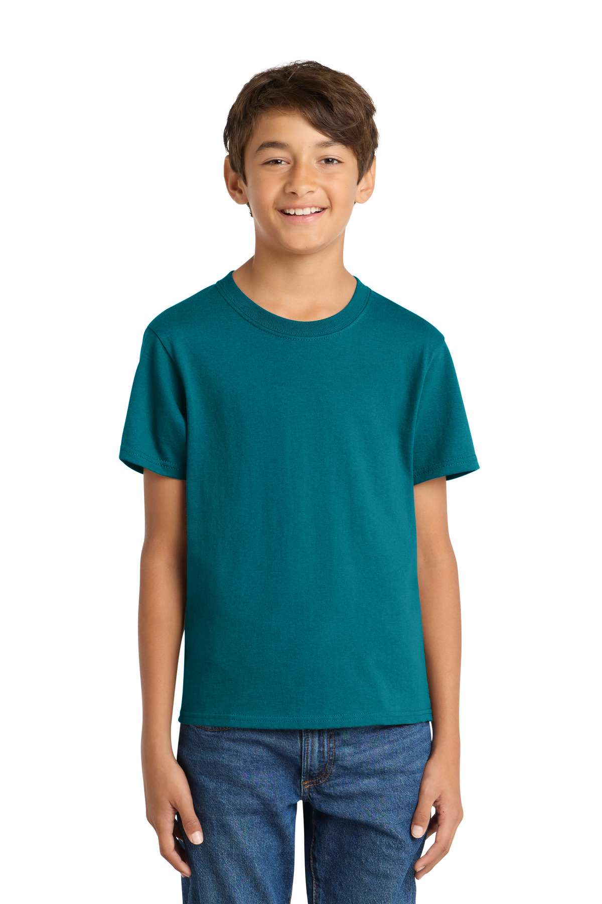 Port & Co Youth Core Cotton Tee. PC54Y 444