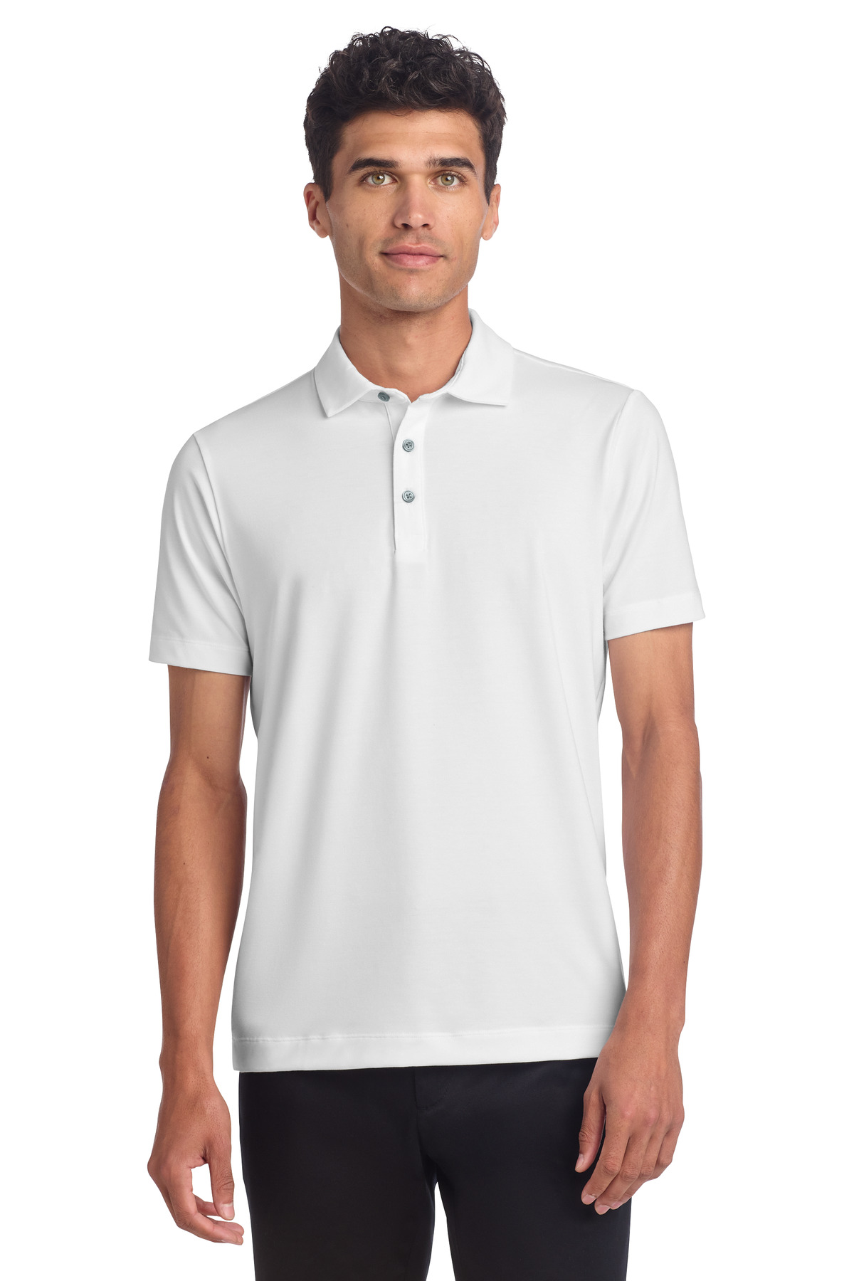 Mercer+Mettle Stretch Jersey Polo MM1014 43