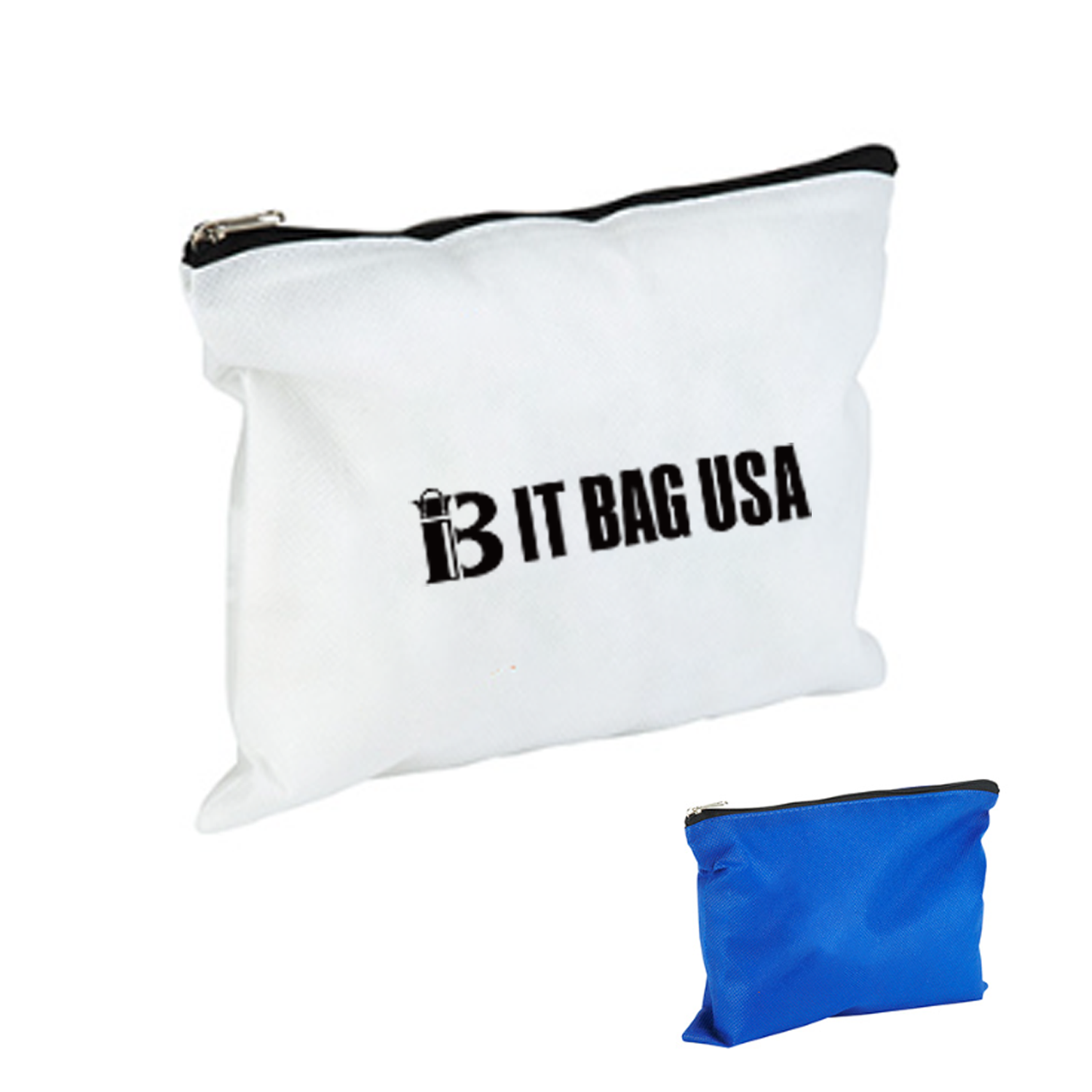 Canvas Zipper Bags, custom tote bag with logo imprint 2