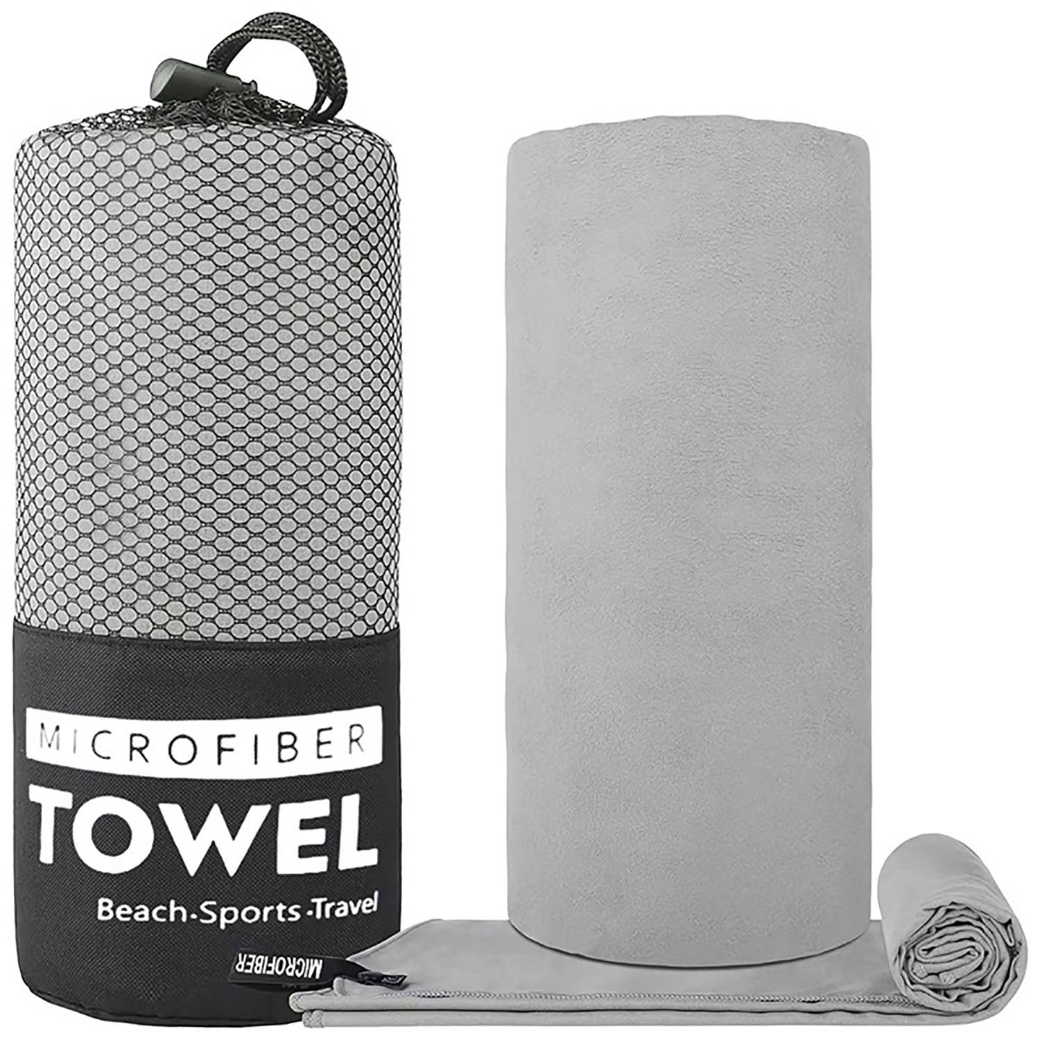 Dual-Sided Microfiber Sports Towel Quick Dry & Portable 2