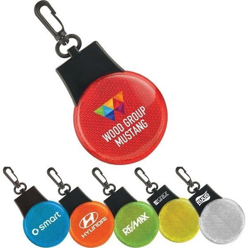 Flashing Reflector Light With Hook Clip 1