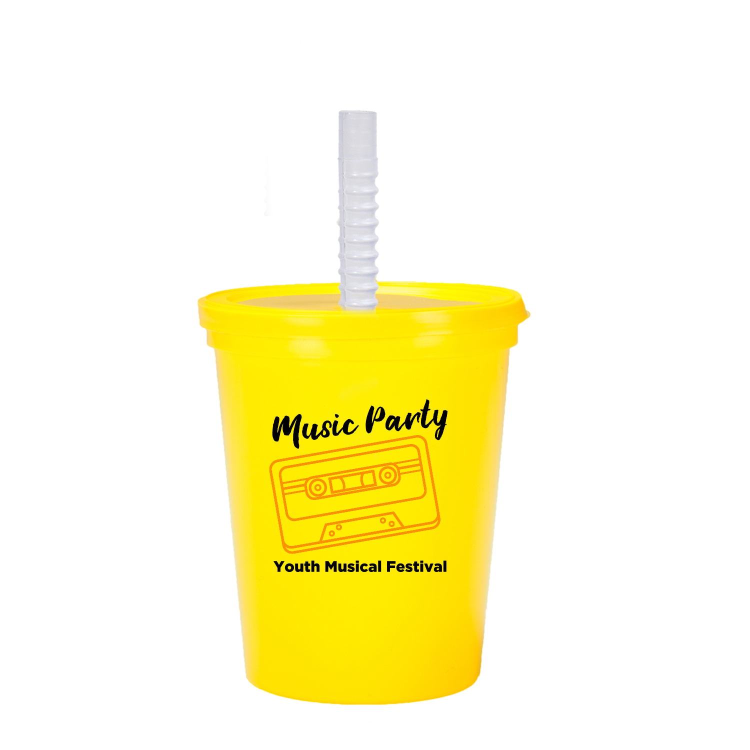 16 oz. Little Sippy Stadium Cup (2 Color Imprint) 1