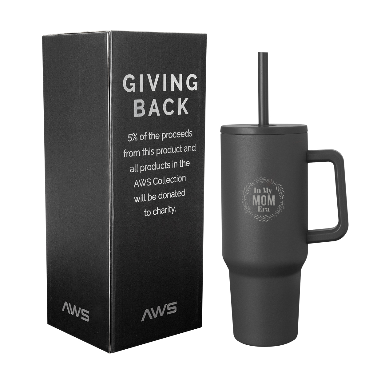 40 Oz. AWS Jackson Intrepid Stainless Steel Tumbler 7