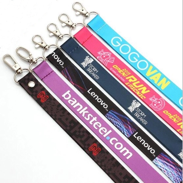 Nylon Lanyards wtih Dog Clip 2