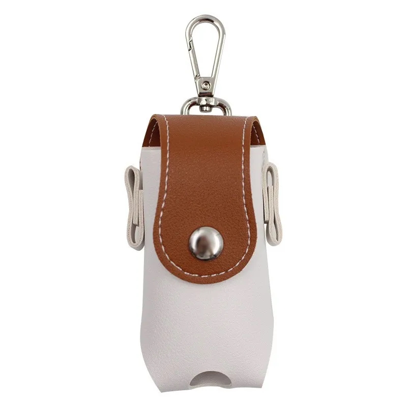 Mini Leather Golf Ball Storage Bag 3