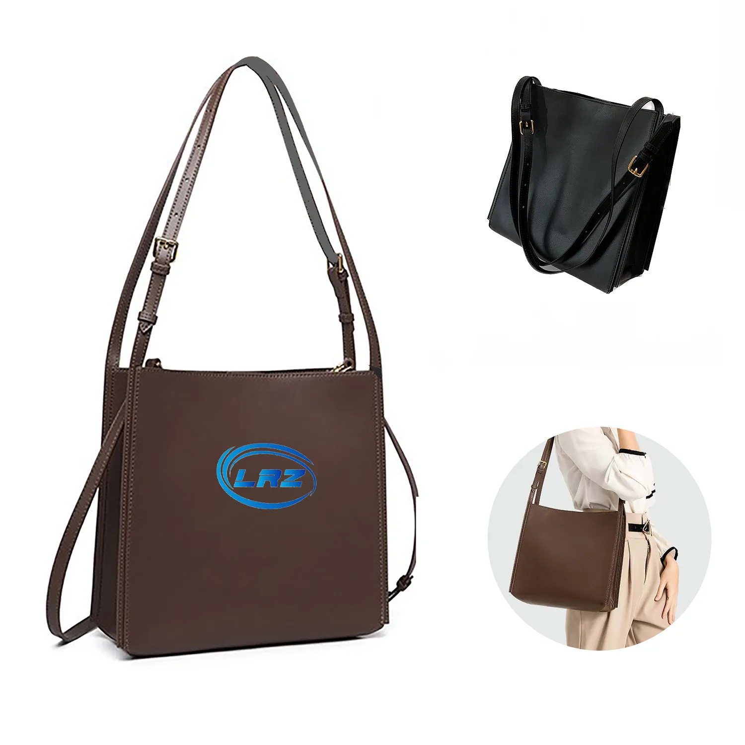 Cowhide Tote bag 2