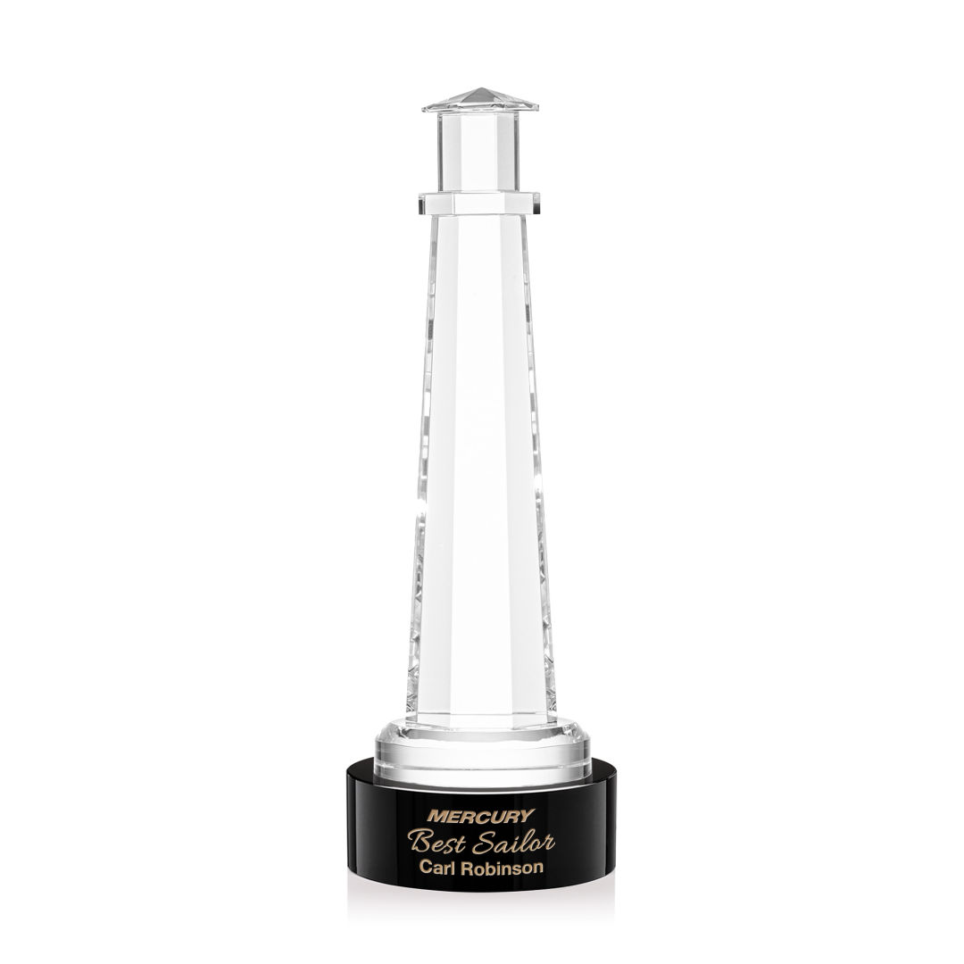 Lighthouse Award on Stanrich Base - Black 12