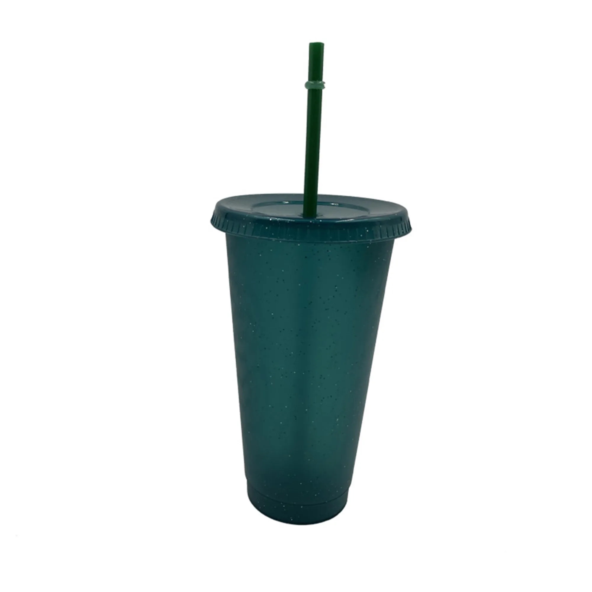 16OZ Plastic Sports Cup With Straw 11