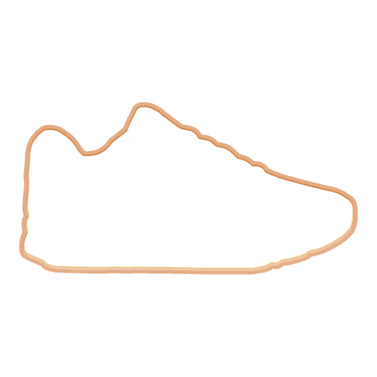 Sneaker Shaped Logo Sugar Cookie 1