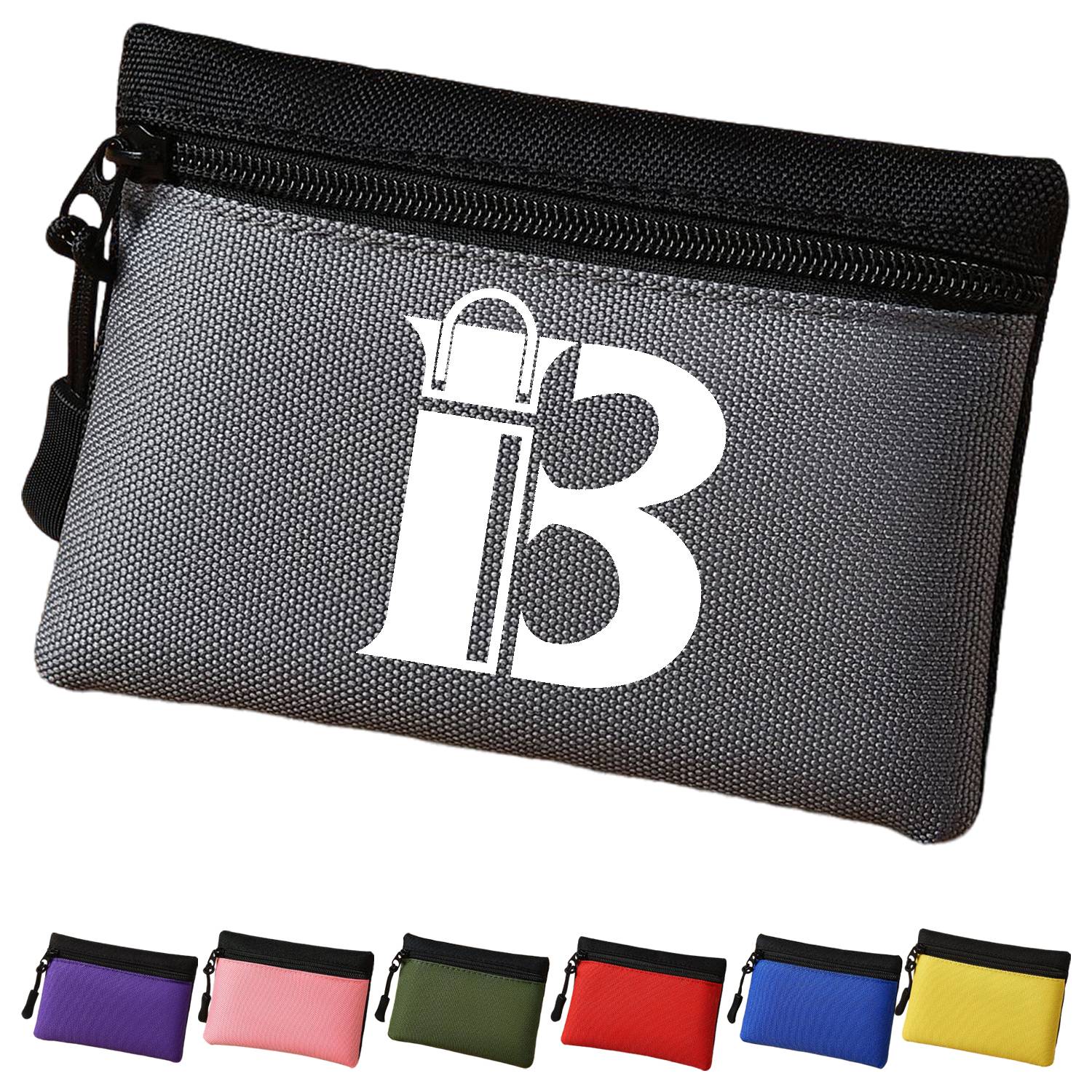 Mini Canvas Zipper Coin Pouch 2