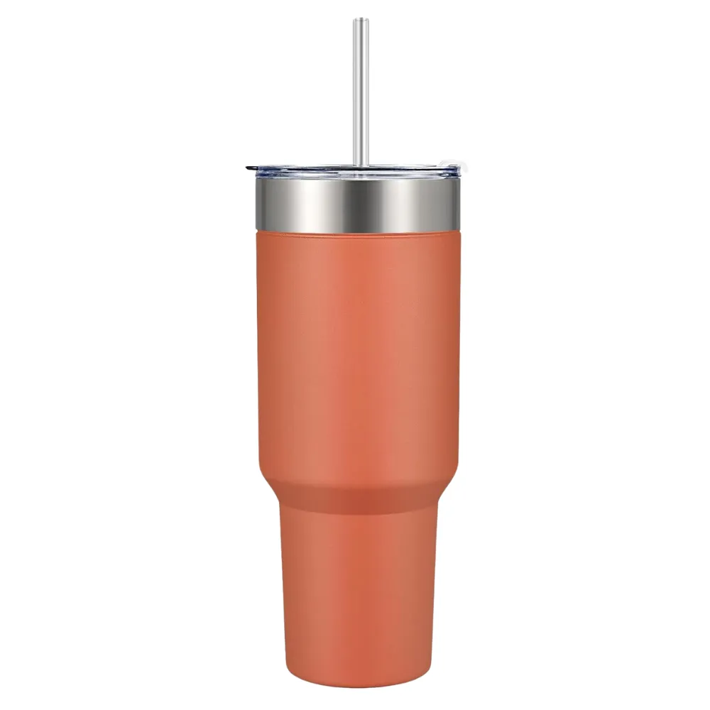 40oz. Insulated Tumbler with Straw 6