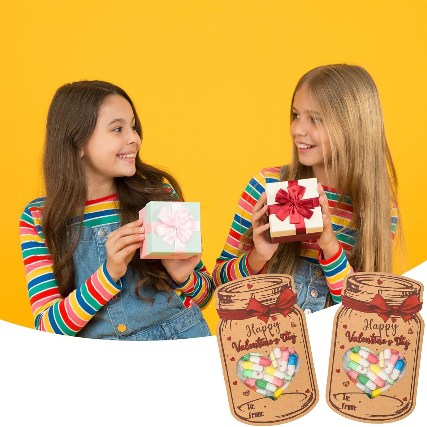 Creative greeting card candy bag 3