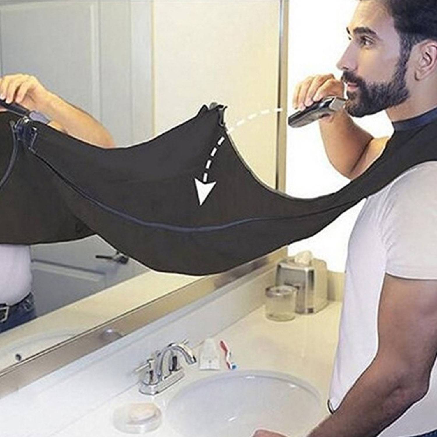 Polyester Barber and Shaving Beard Scarf 2