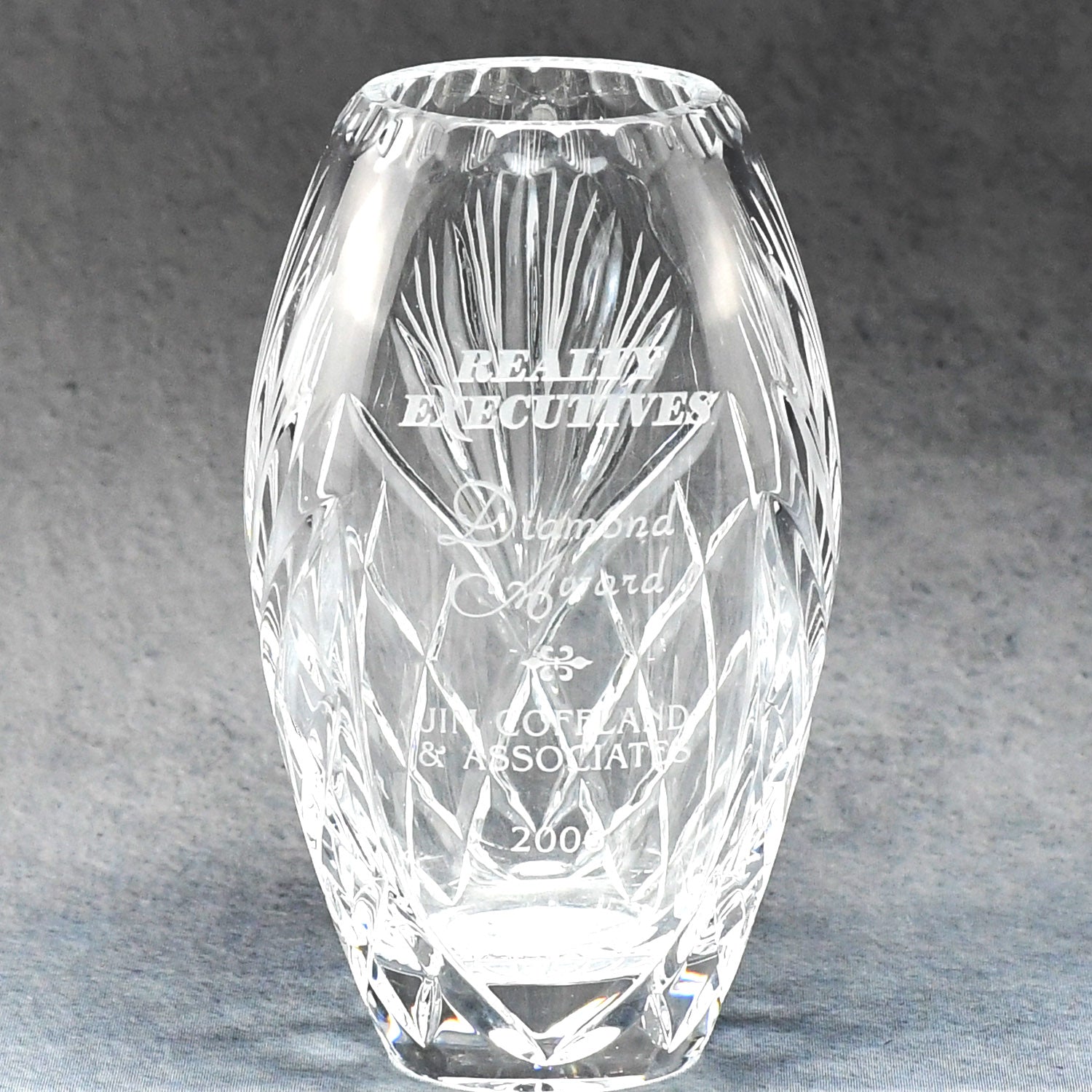 Lead Crystal Vase 4