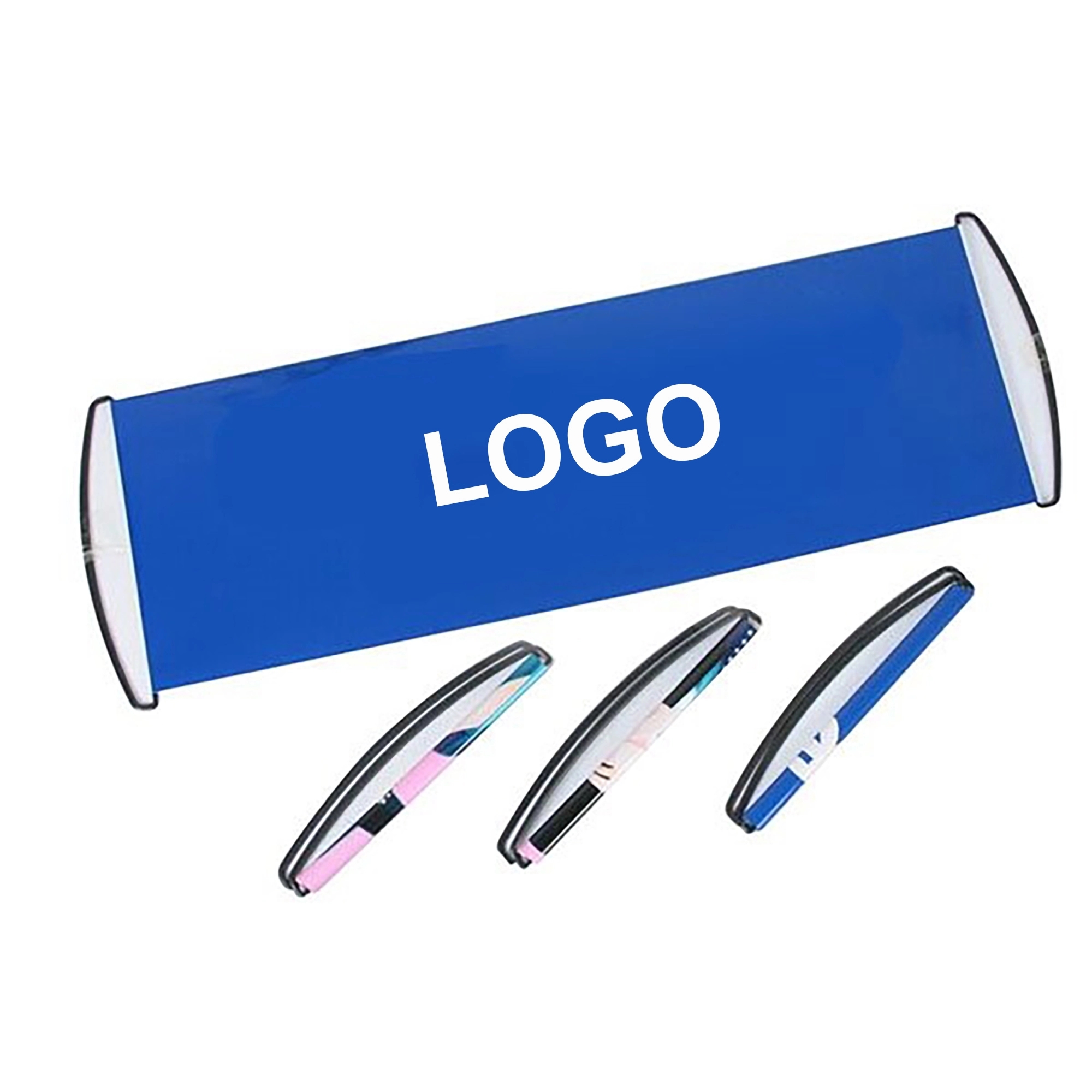 Custom Handheld Roller Banner Flags 6