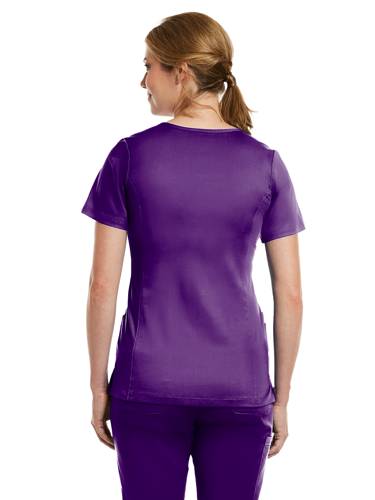 Maevn - Matrix - Women's Three-Pocket Curved Mock Wrap Top 2