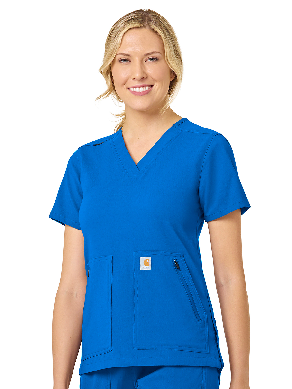 Carhartt Scrubs - Rugged Flex Peak - Women's Modern Fit 4-Pocket V-Neck Top