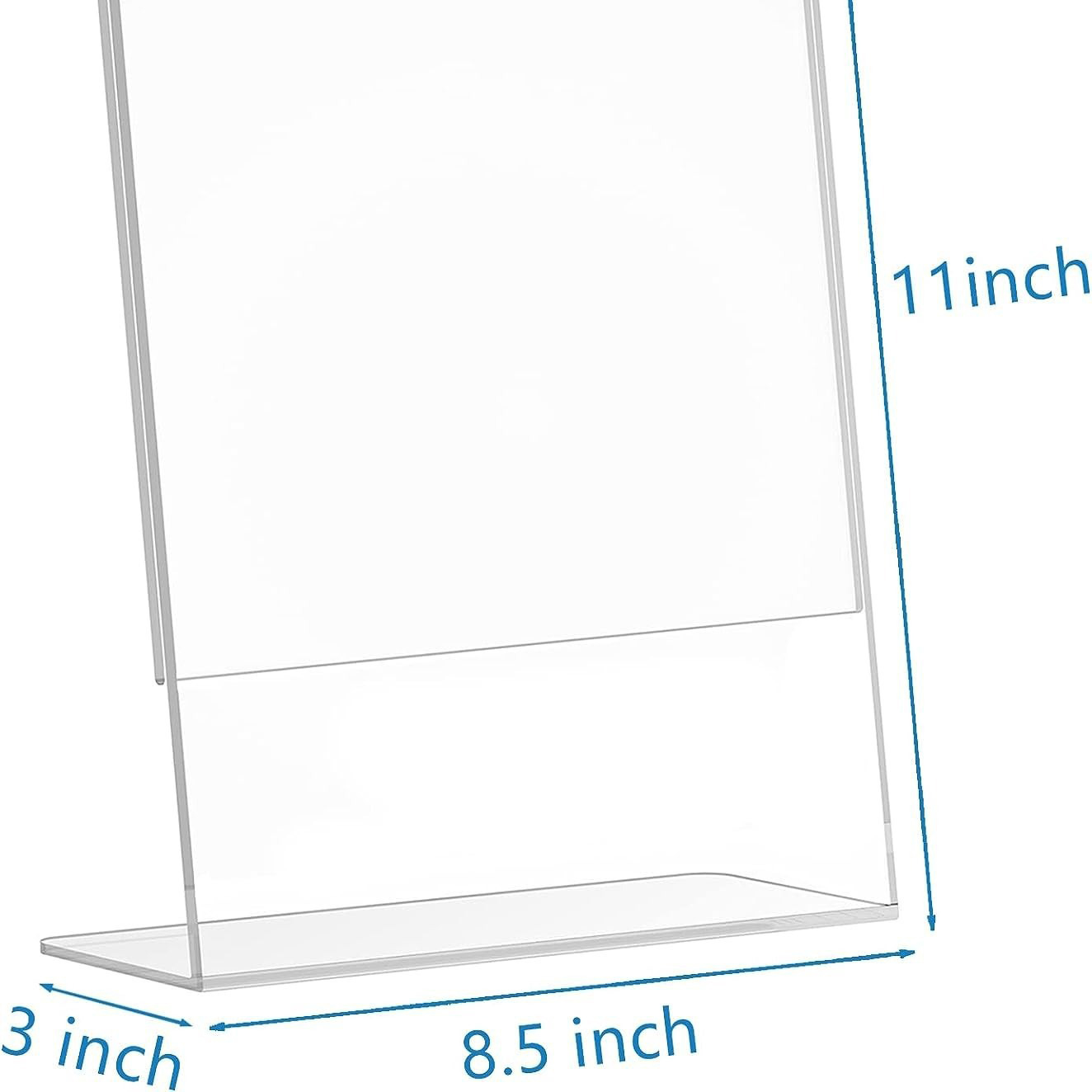 Acrylic Sign Holder Stand 3