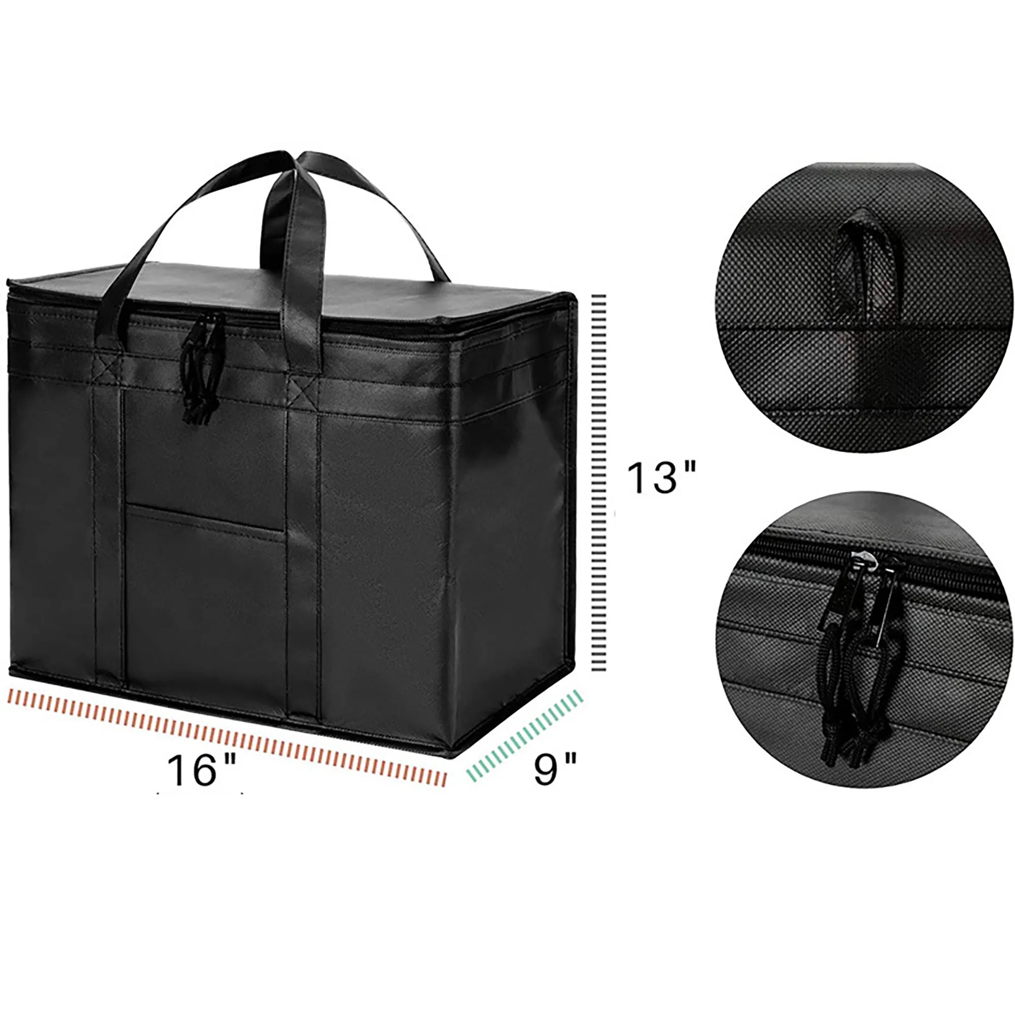 Oversized Insulated Lunch Bag MOQ 5 PCS 3
