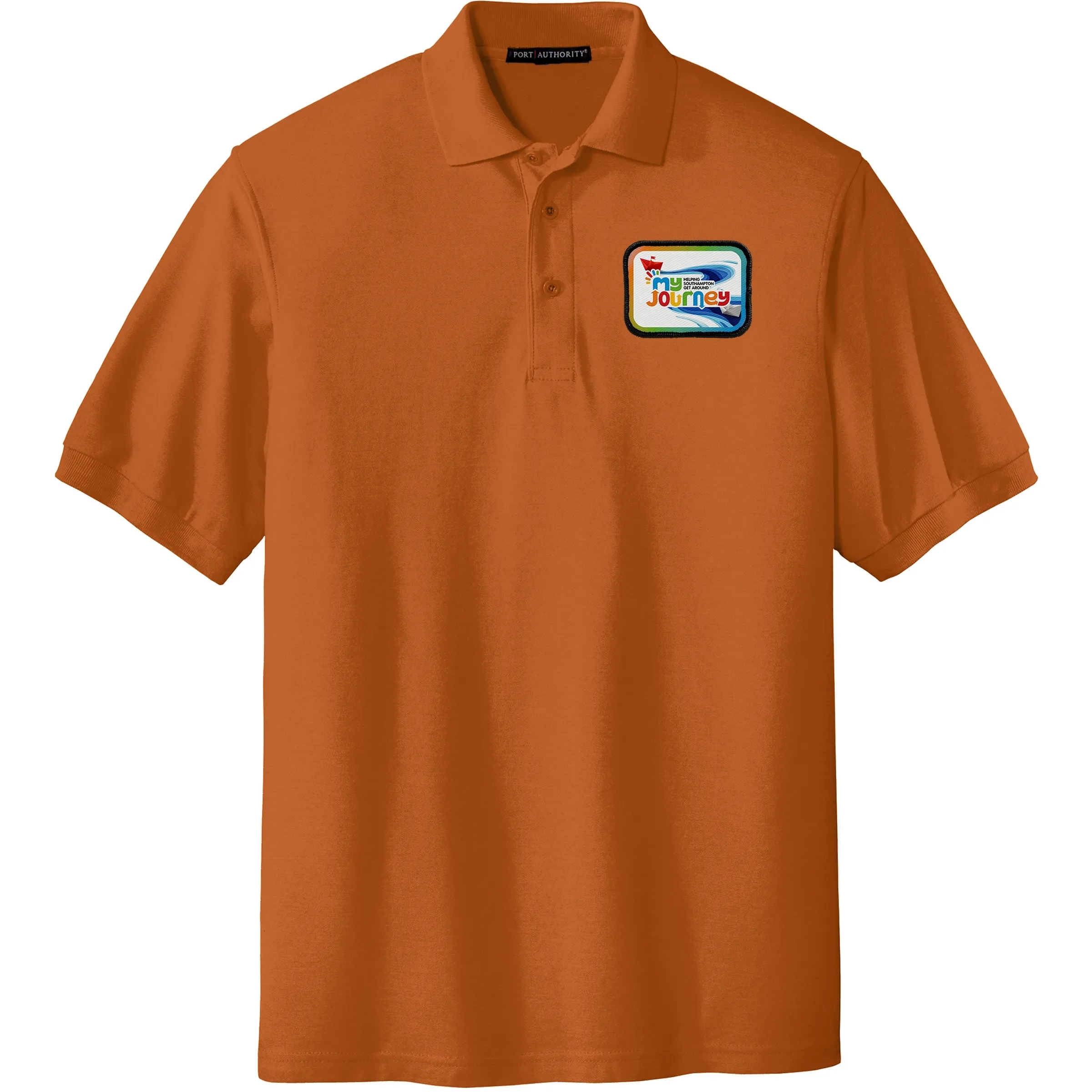 PORT AUTHORITY(R) SILK TOUCH(TM) POLO WITH EMBLEM 90