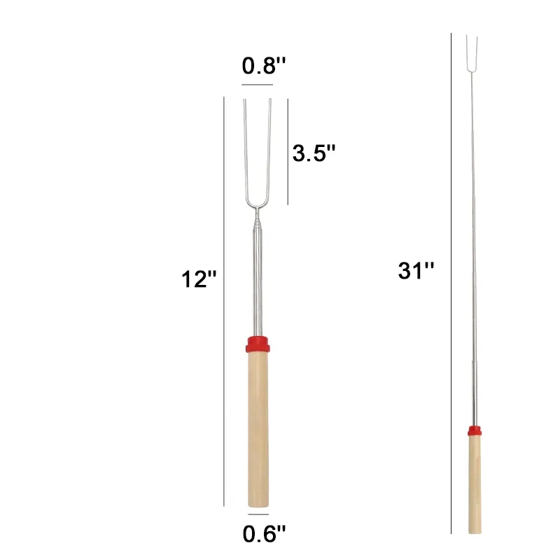 Telescoping Extension BBQ Fork 2
