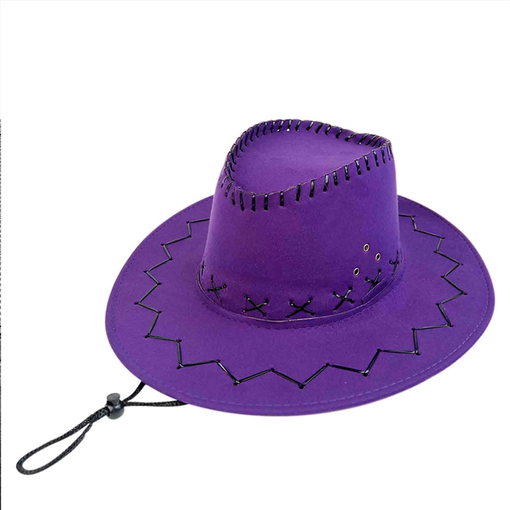 Western Cowboy Hat Costume with Bandana 9