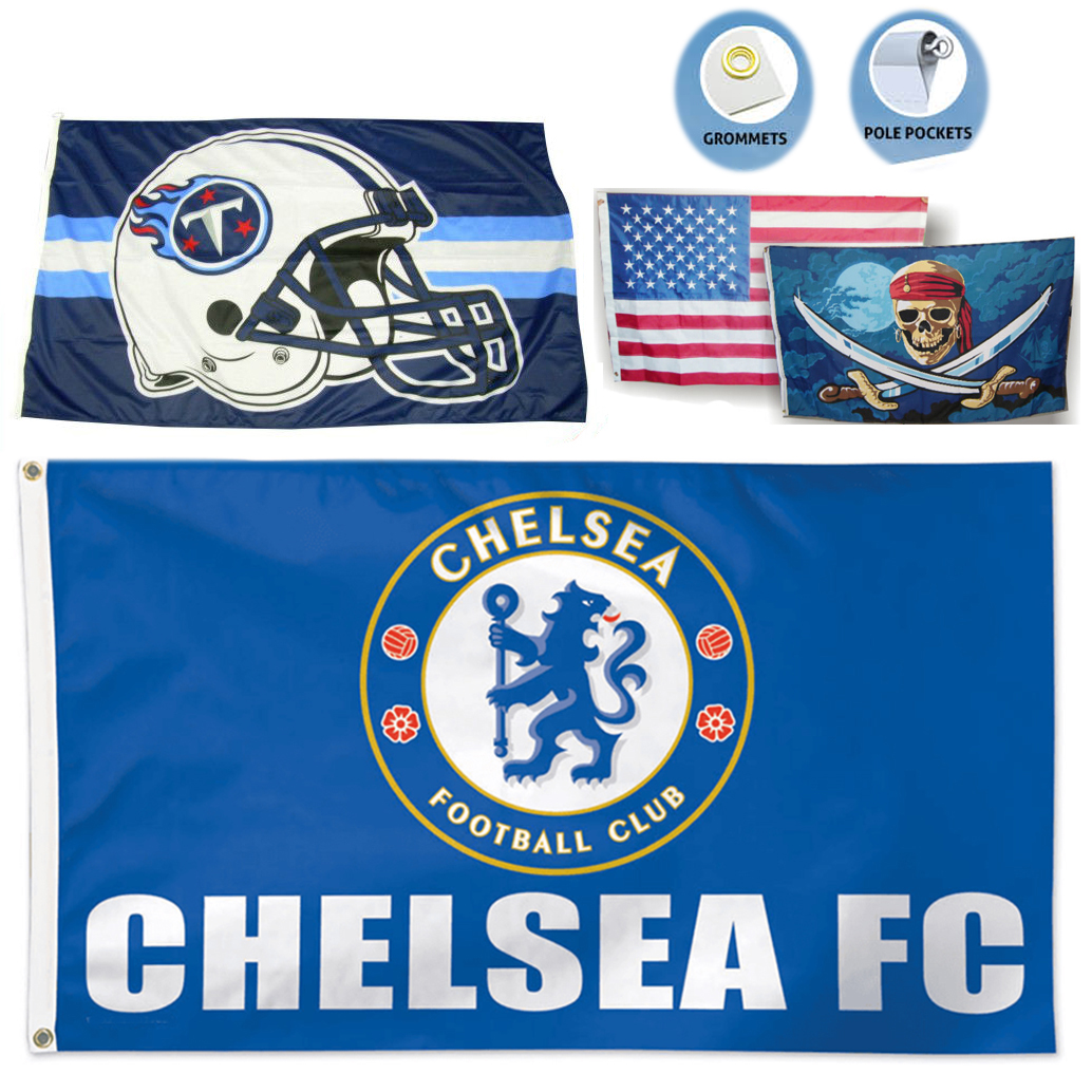 Full Color Custom Flag - 3' X 2' 2
