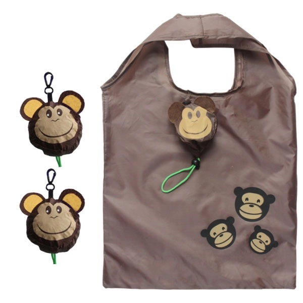 Monkey Shape Foldable Shopping Bag 5