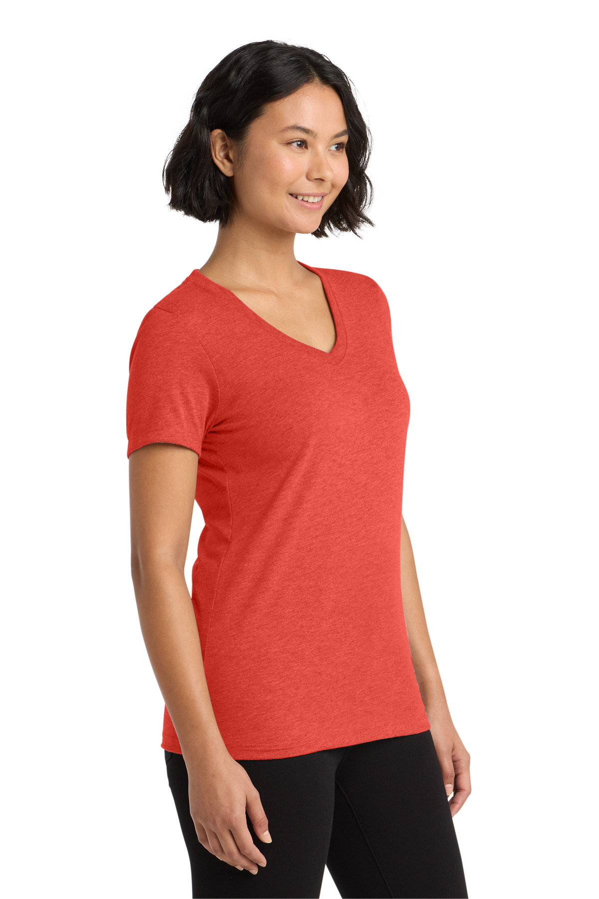 Allmade Women's Tri-Blend V-Neck Tee AL2018 28