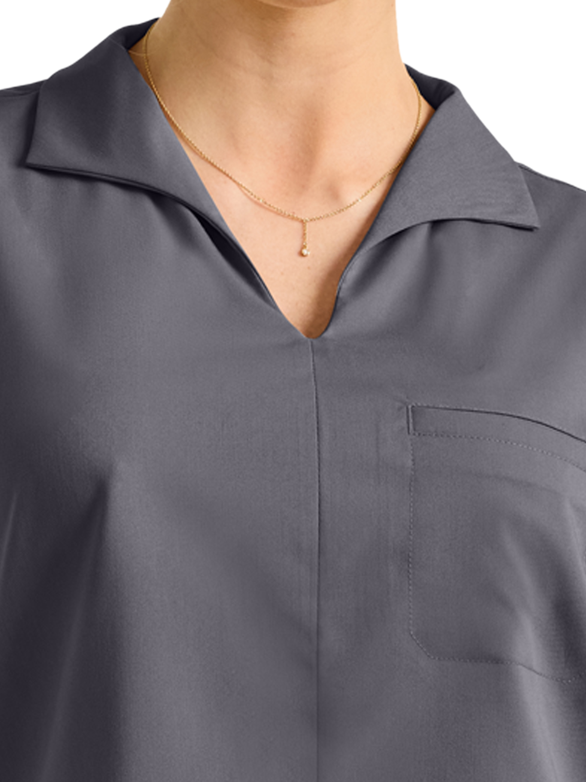 Healing Hands - HH Purple Label - Women's 1-Pocket Jazz Tuckable Shirt 2