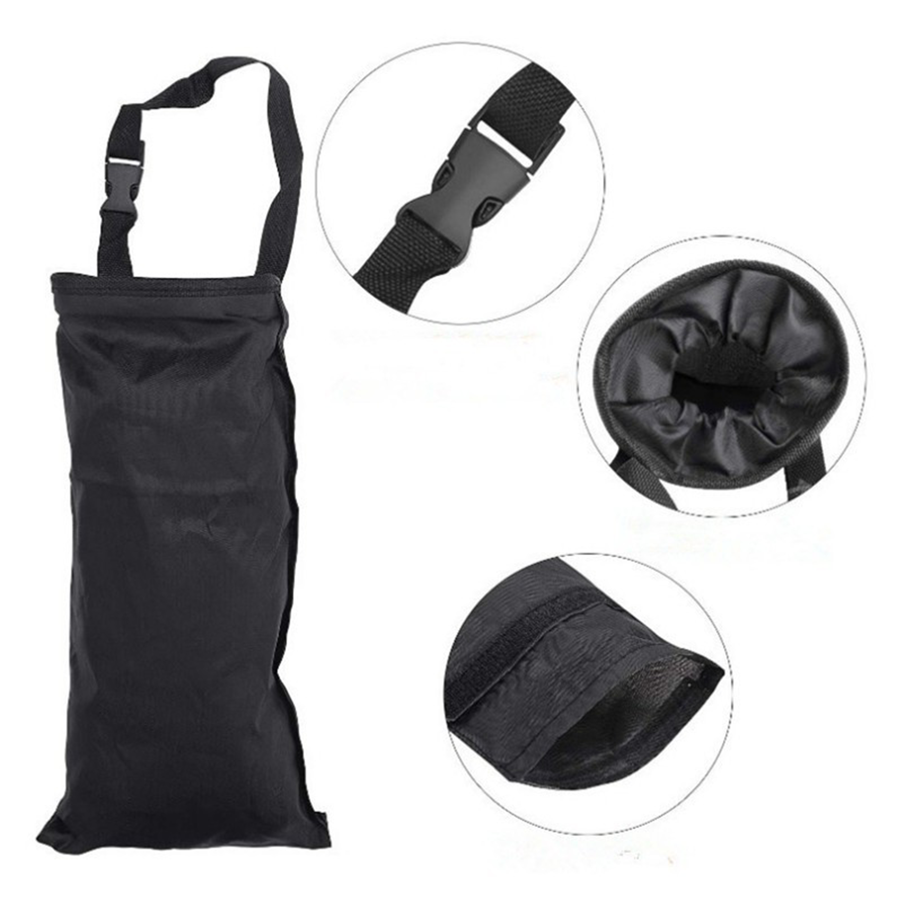 Travelling Reusable Seat Back Hanging Car Trash Bag 2