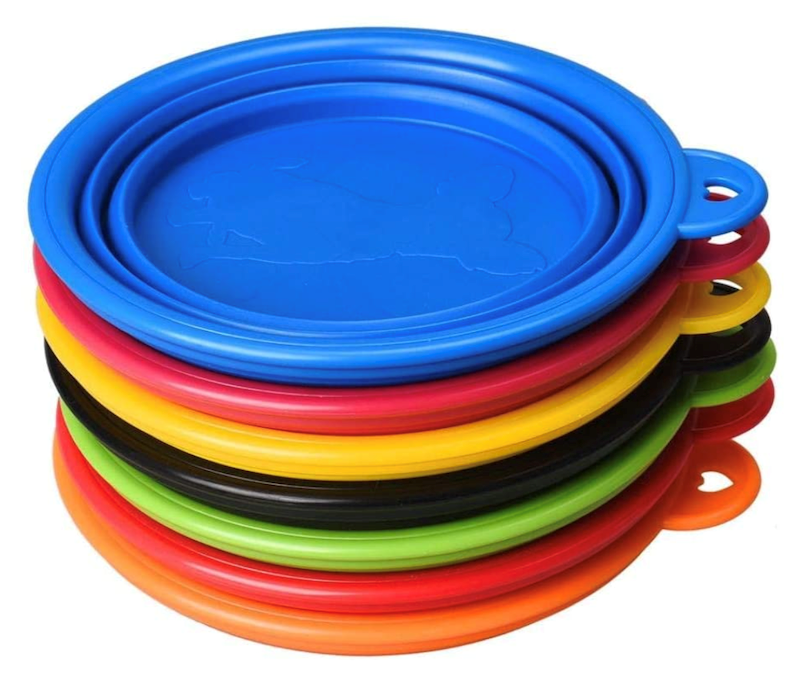 Collapsible pet bowls 5