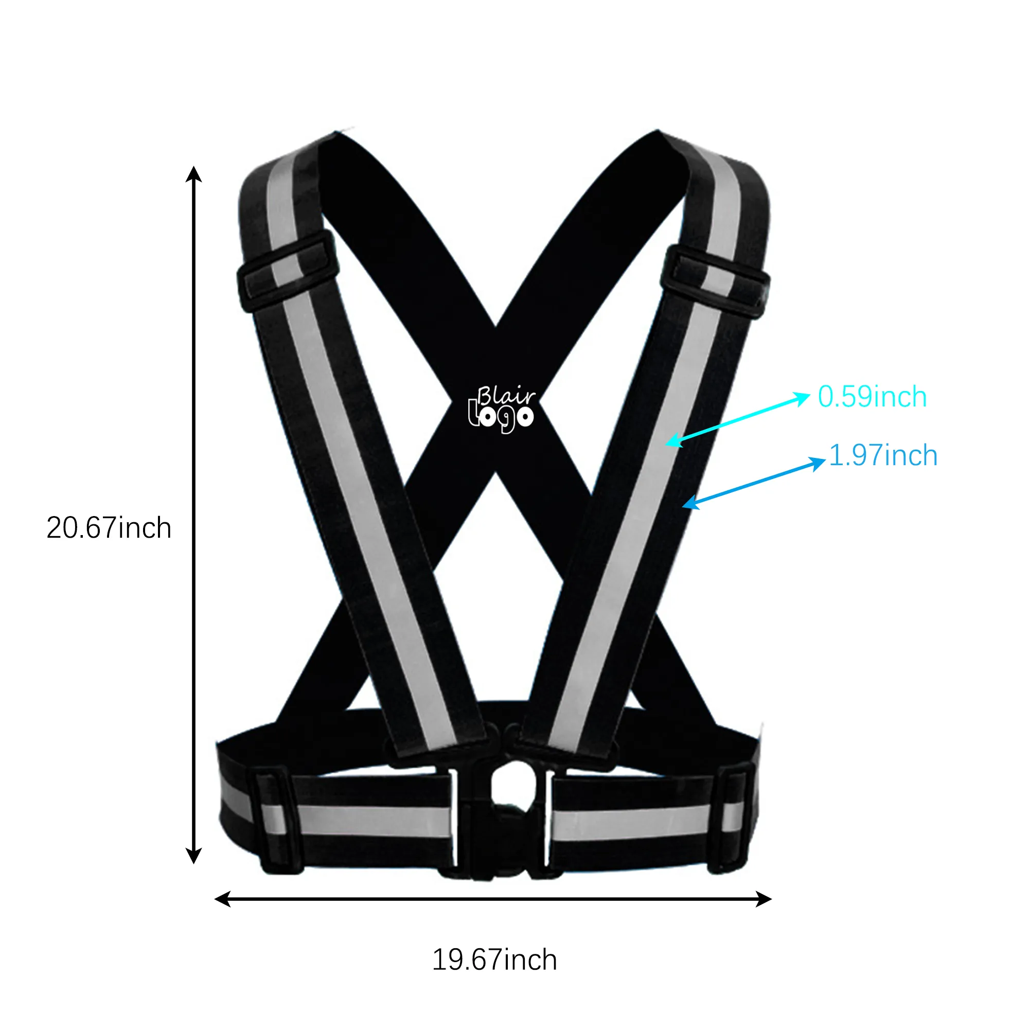 Reflective Running Vest 2