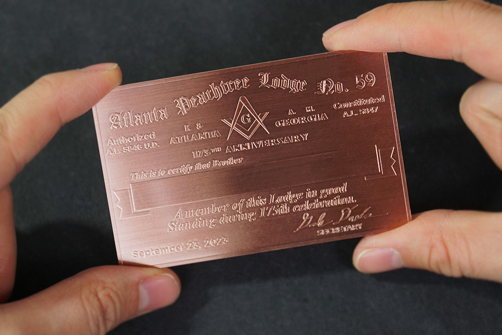 Metal Membership Cards 17