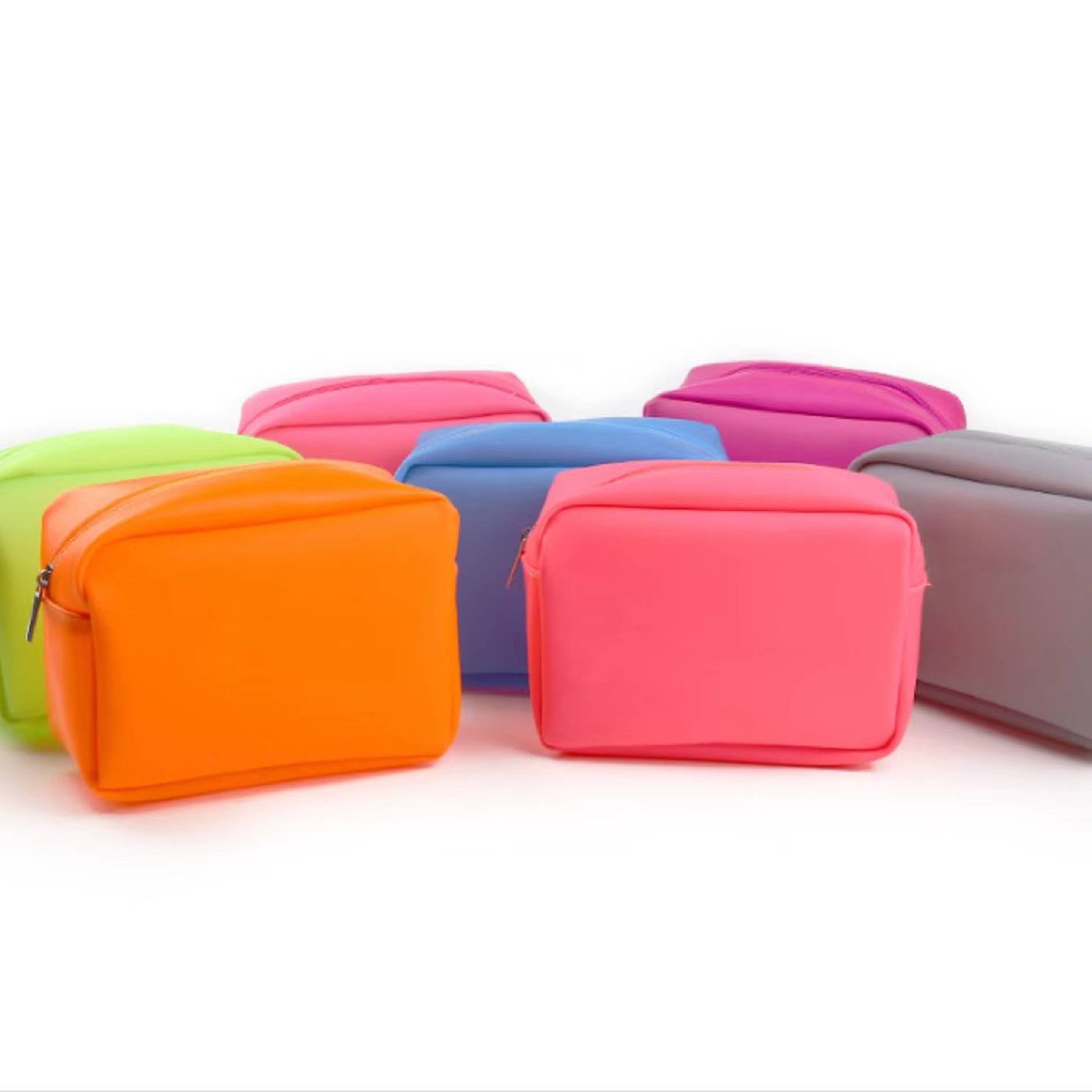 Silicone Zippered Makeup Bag 3