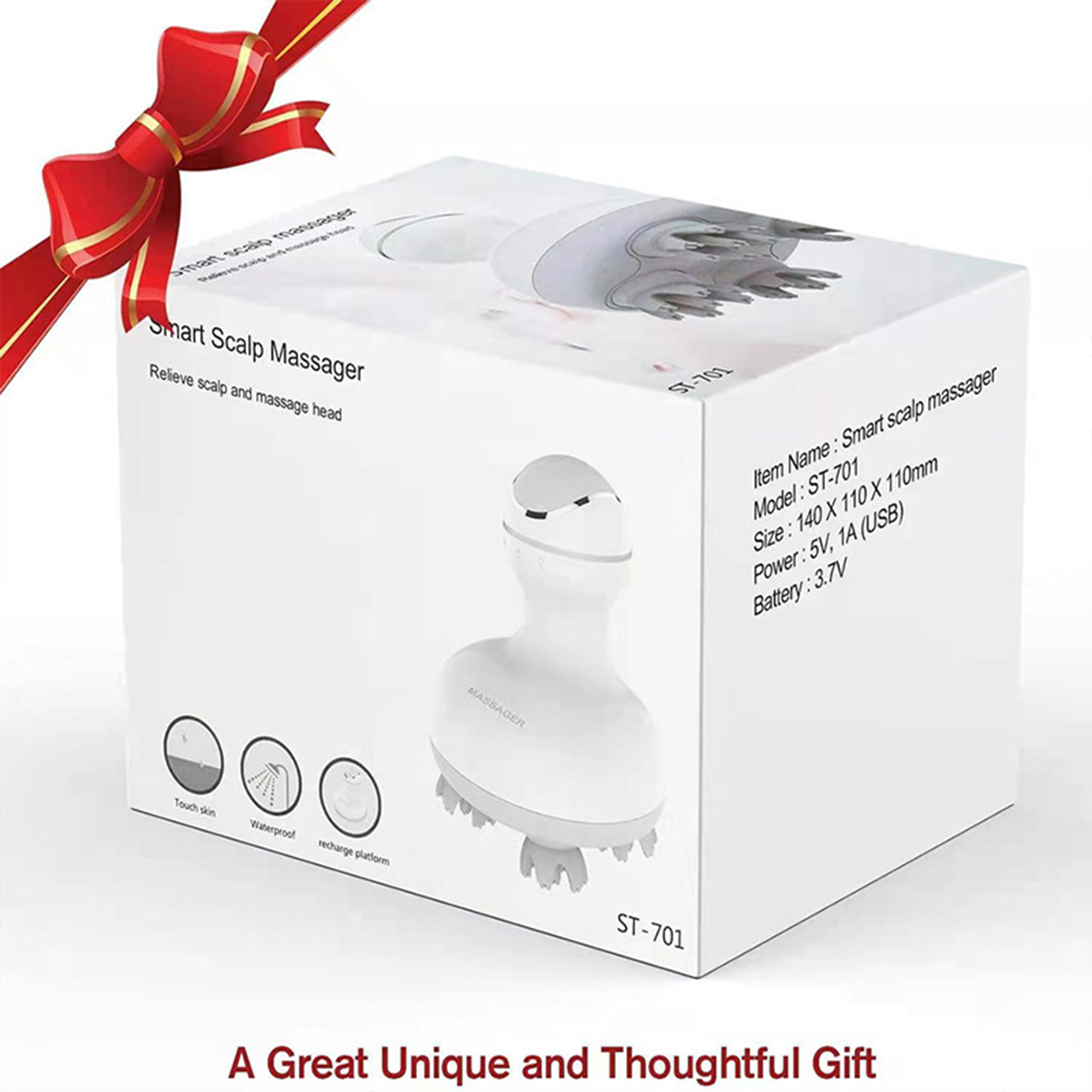 Handled Electric Scalp Massager 2