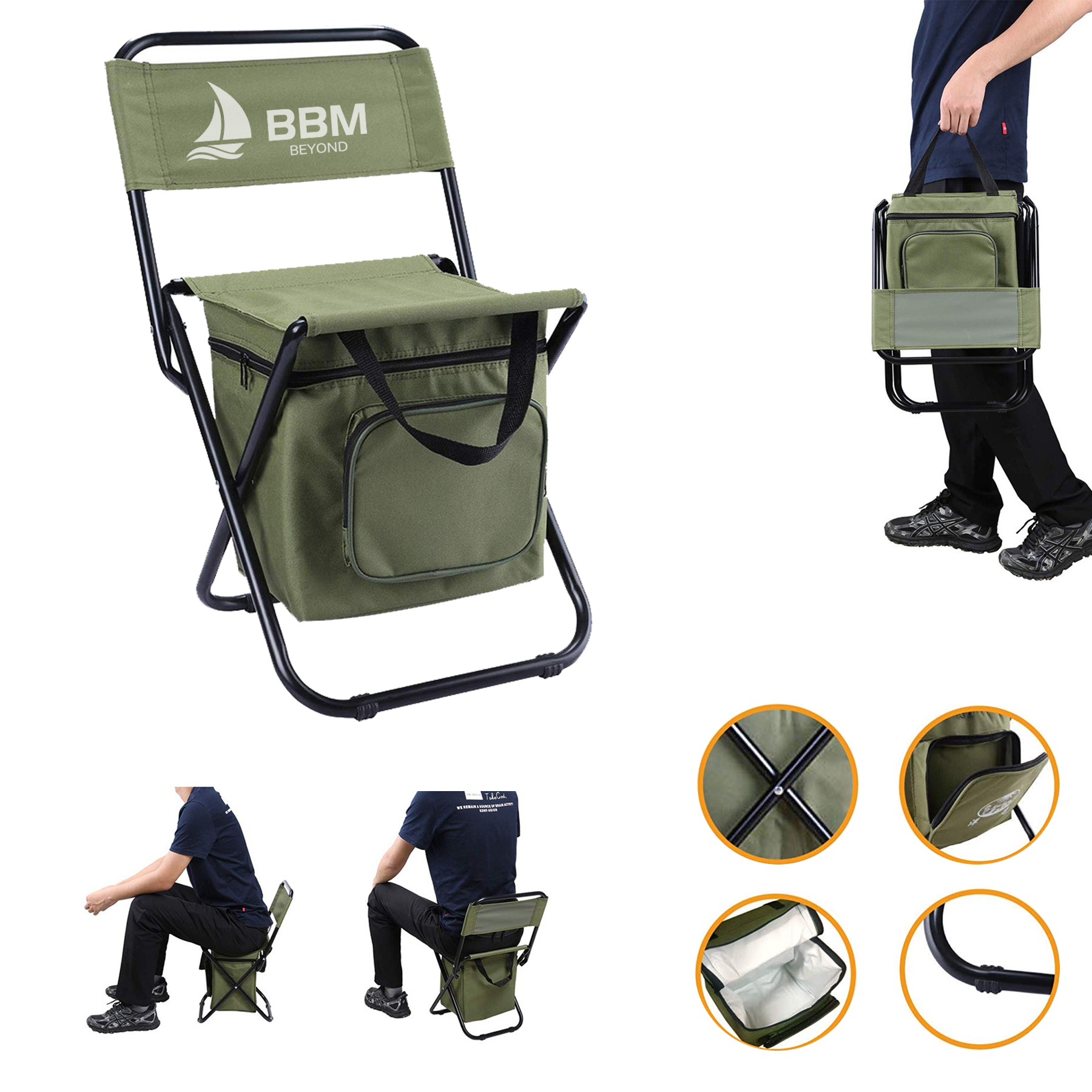 Outdoor Portable Folding Chair 1