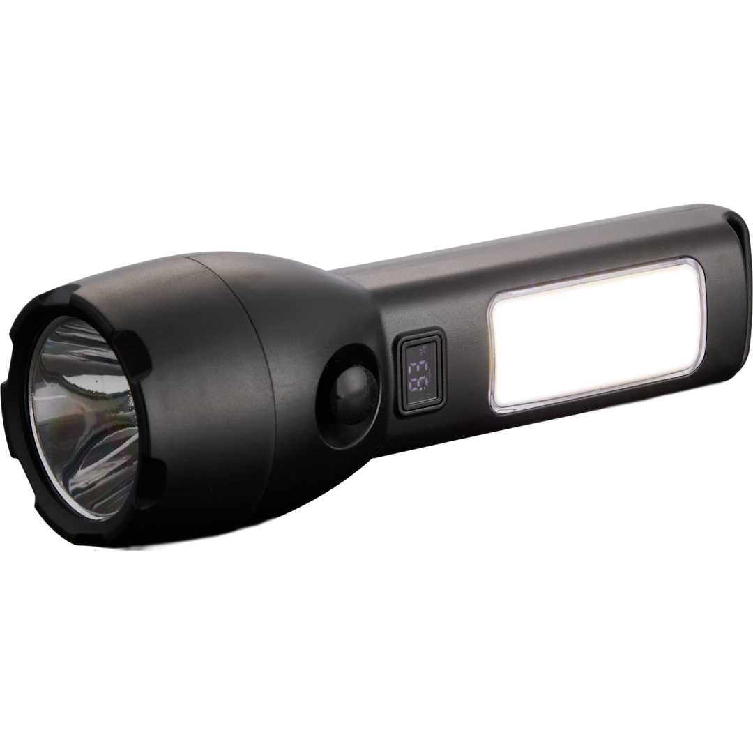 Solar Powered Rechargeable COB Flashlight 16
