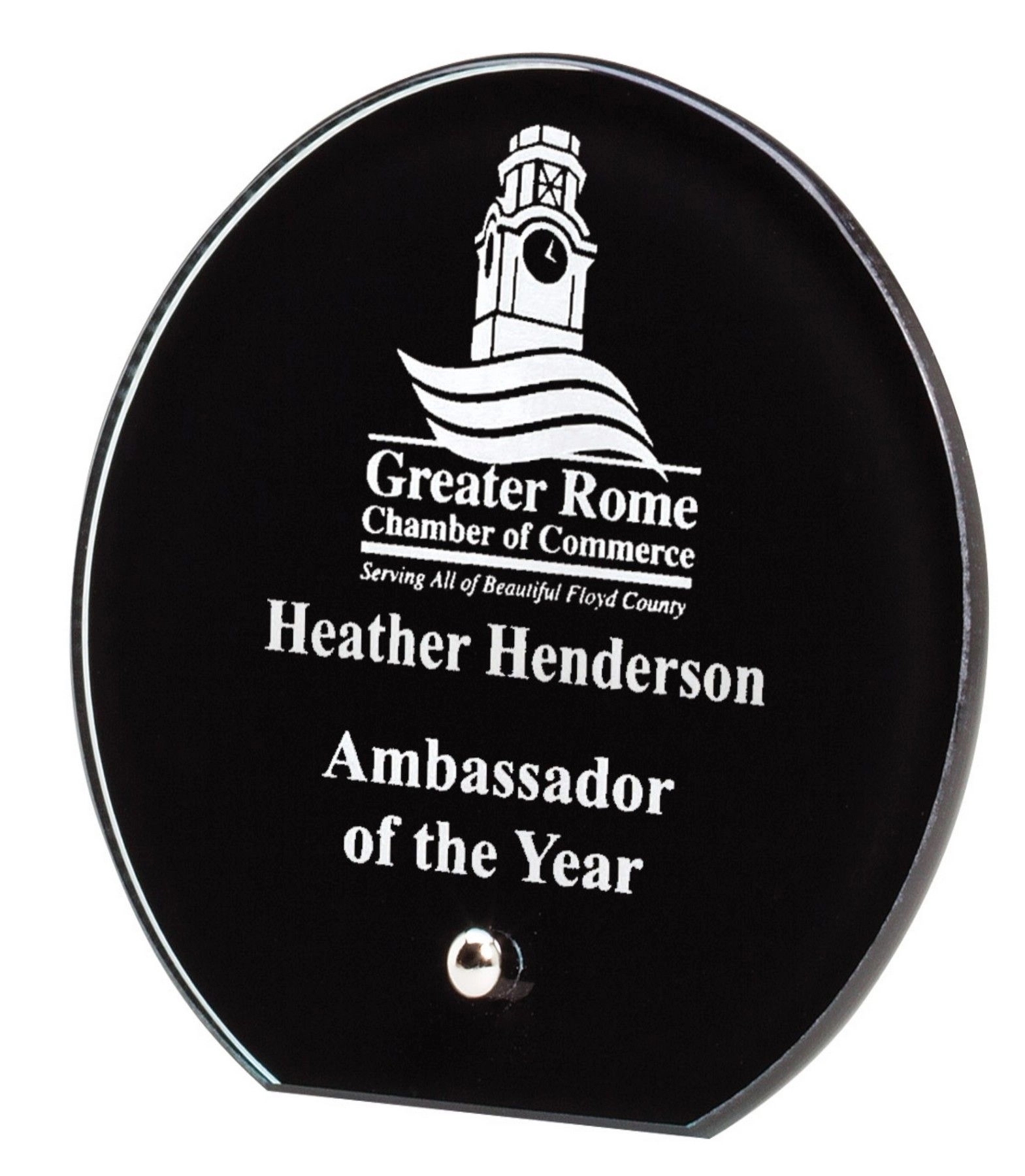7" Glass Circle Awards 3