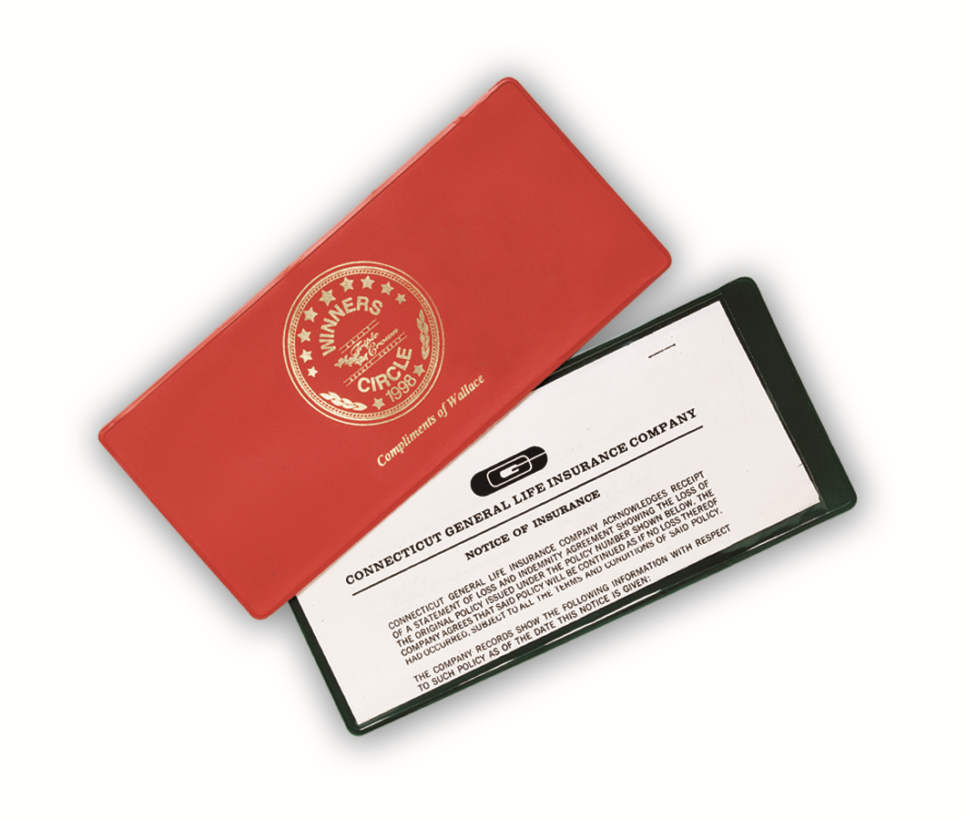 Lottery Ticket/Insurance Card Holder 1