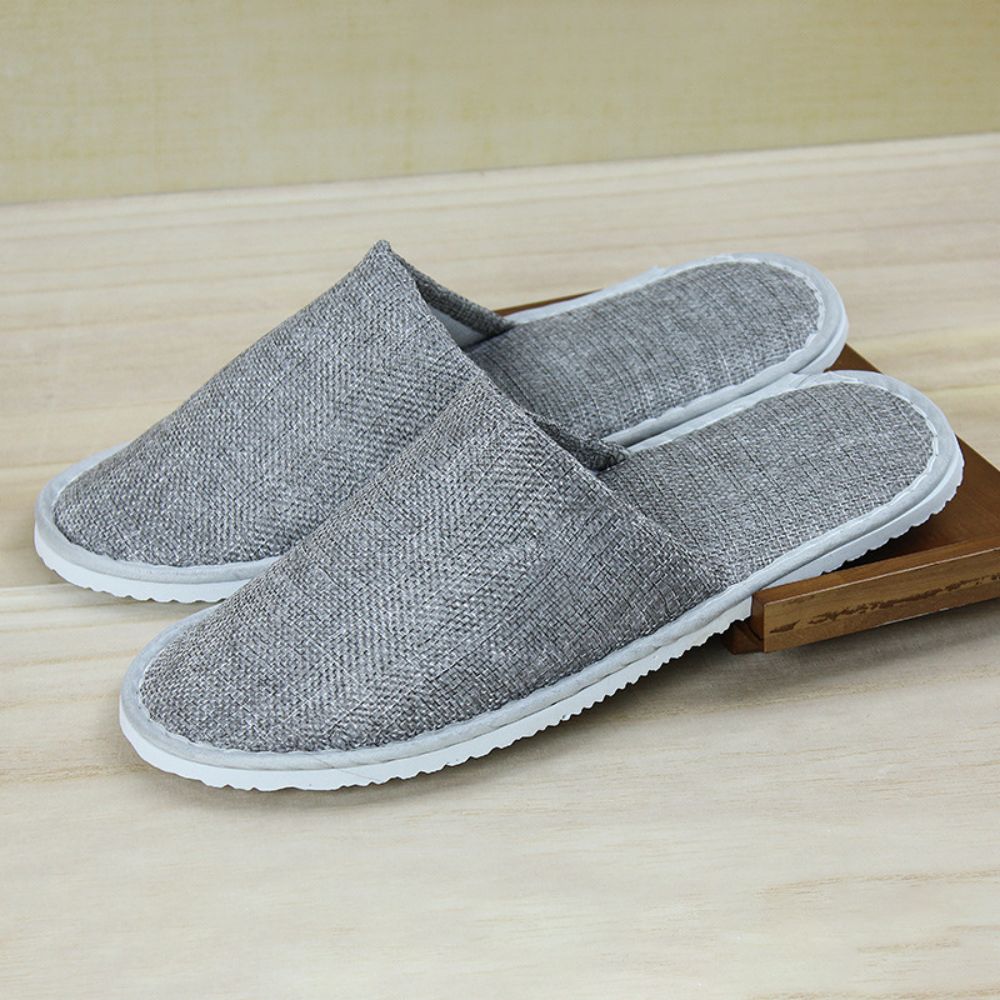 Disposable Linen Slippers 2