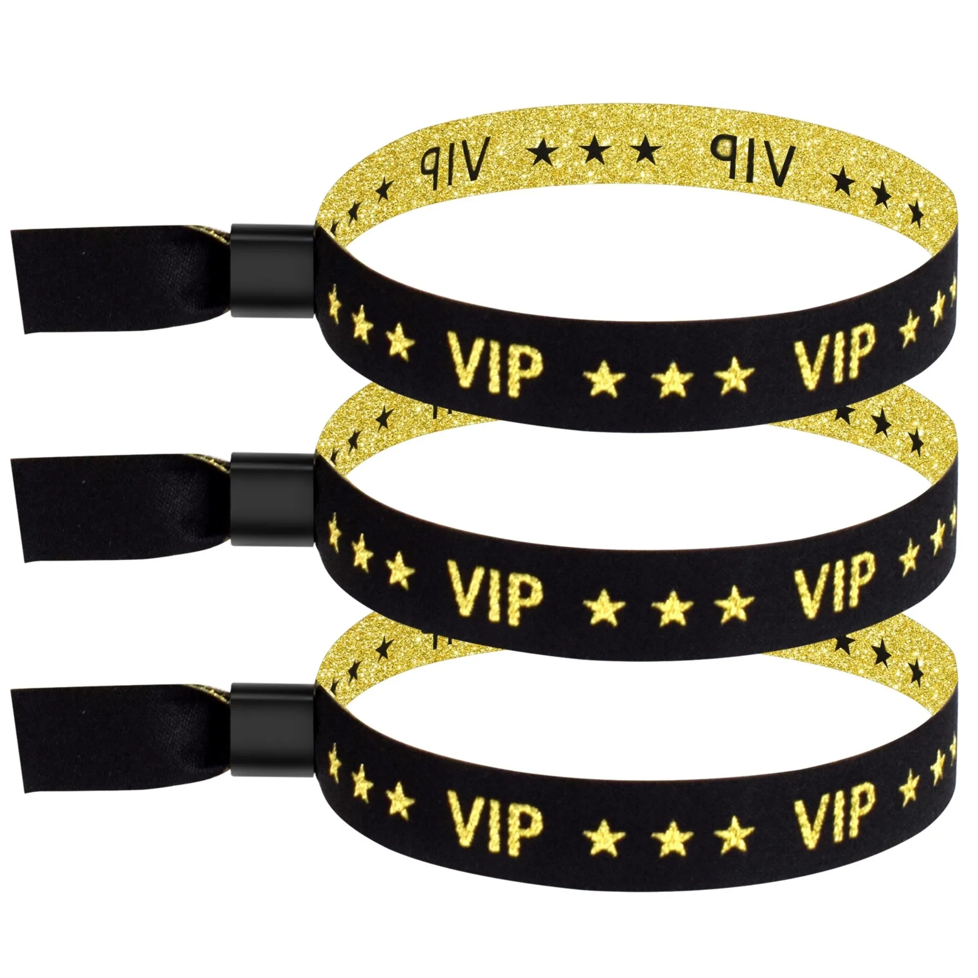 Customizable Gold Identification Wristband With Buttons 6
