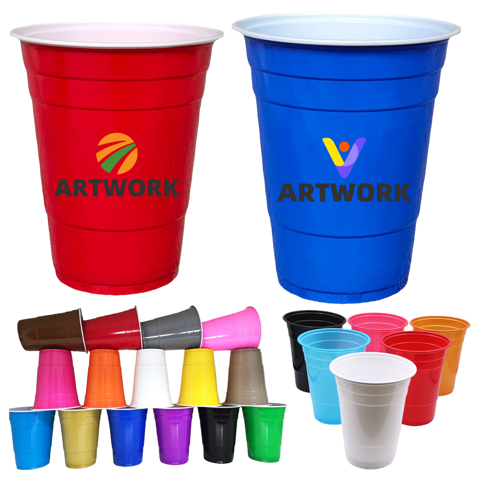 Lightweight Party Beverage Beer Cup 6