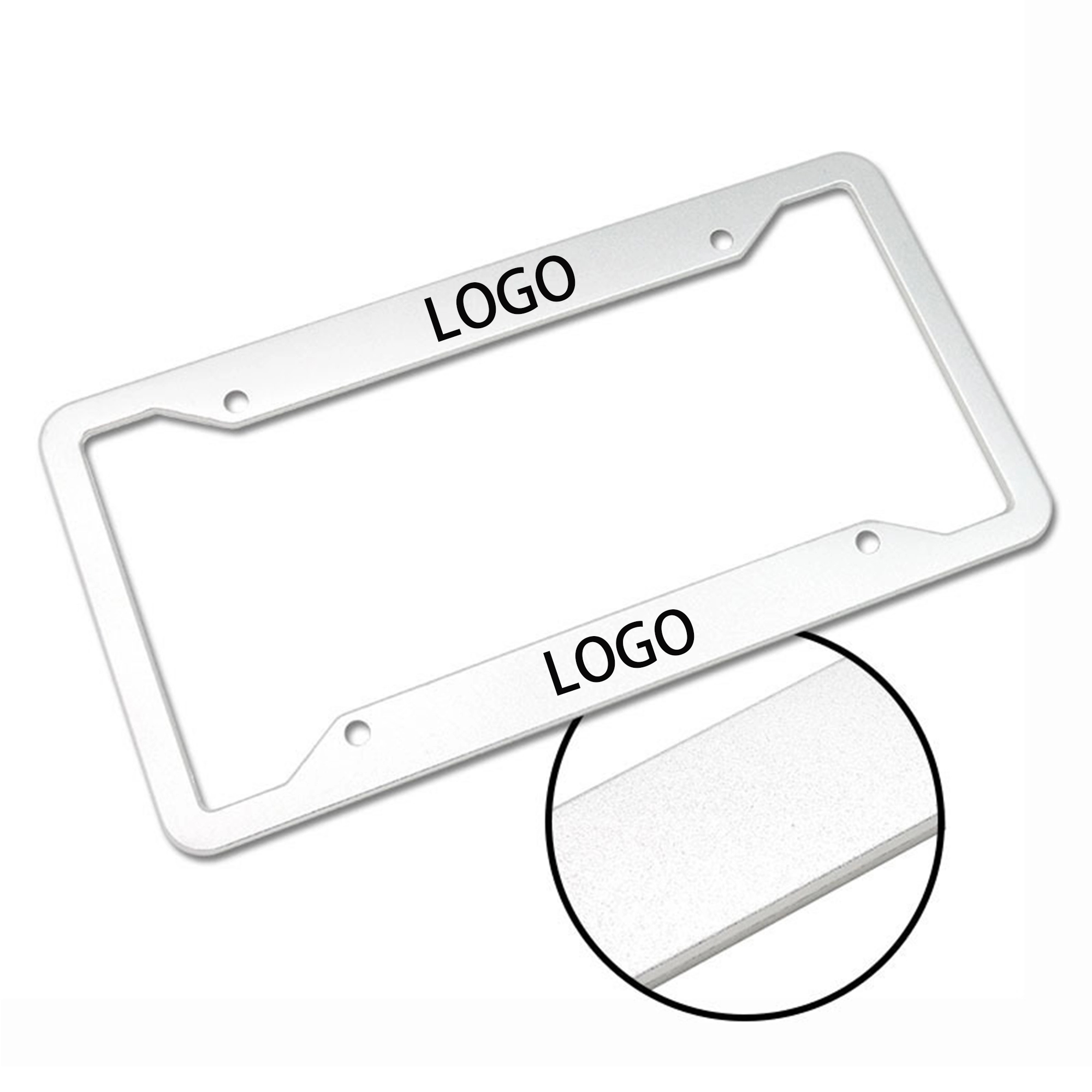 Stainless Steel License Plate Frame 3