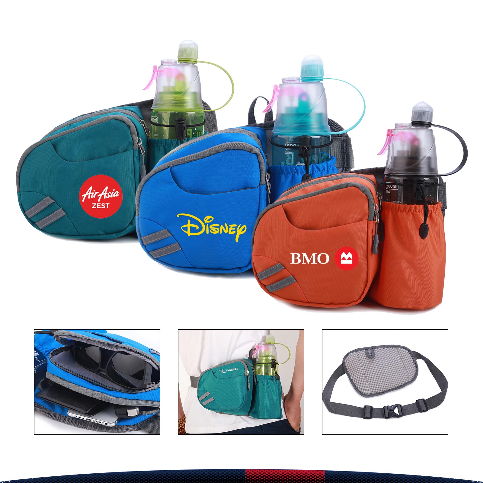 Leiky Water Bottle Fanny Pack 2
