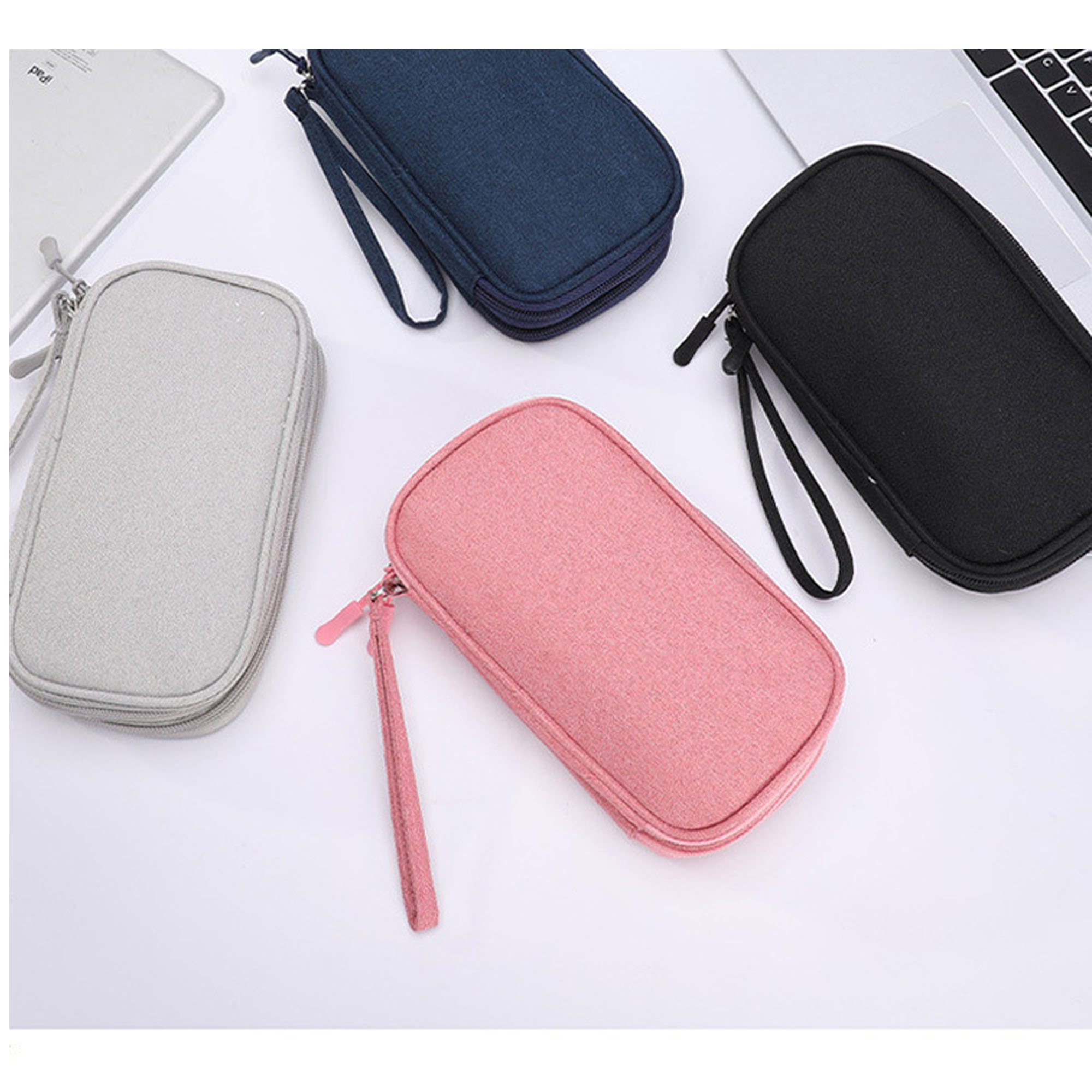 Waterproof Electronic Accessories Storage Bag, Travel Organizer 6