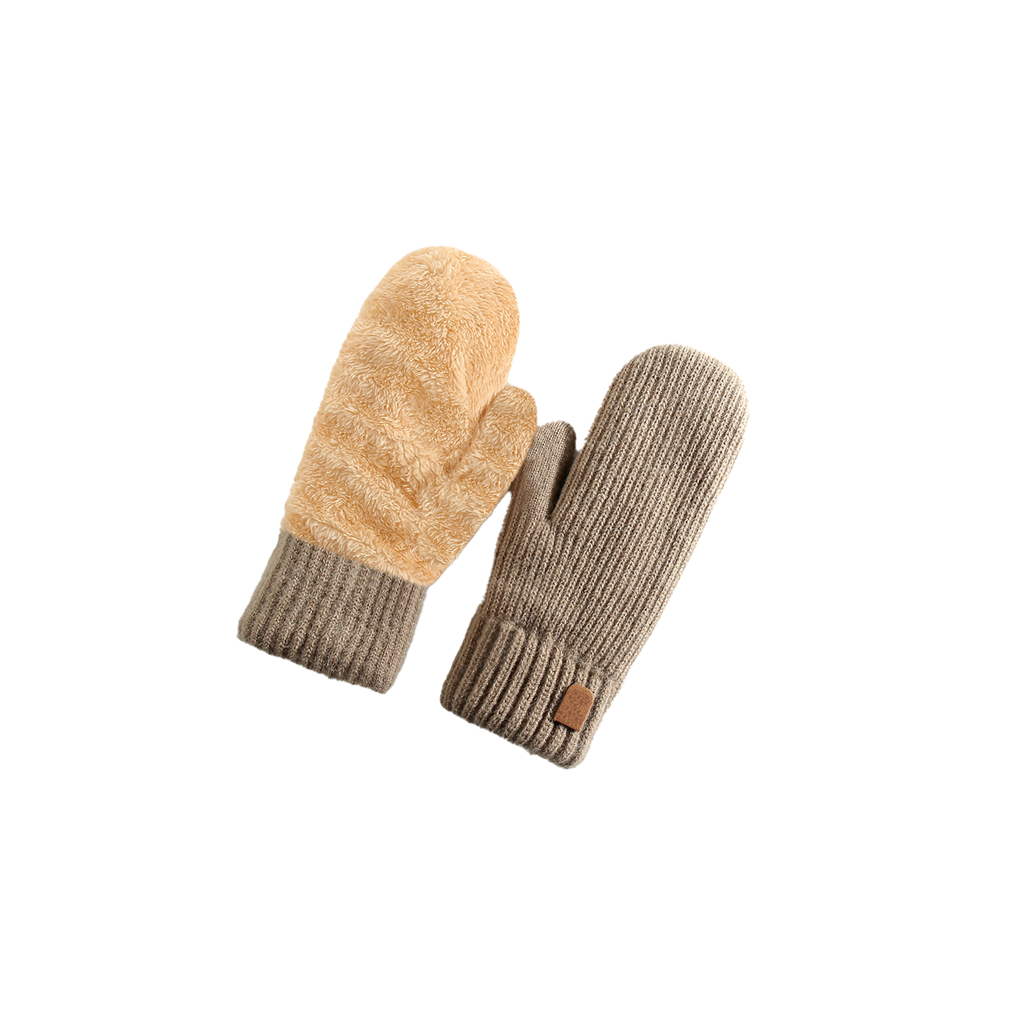 Winter Wool Lined Warm Gloves 7